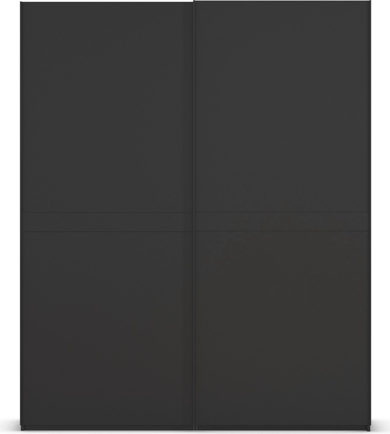 rauch Schwebetürenschrank »Kleiderschrank Schrank Garderobe Schlafzimmerschrank SCALE-LINE«, edle Optik mit Bauchbinde in Korpusfarbe Dekorfront MADE IN GERMANY
