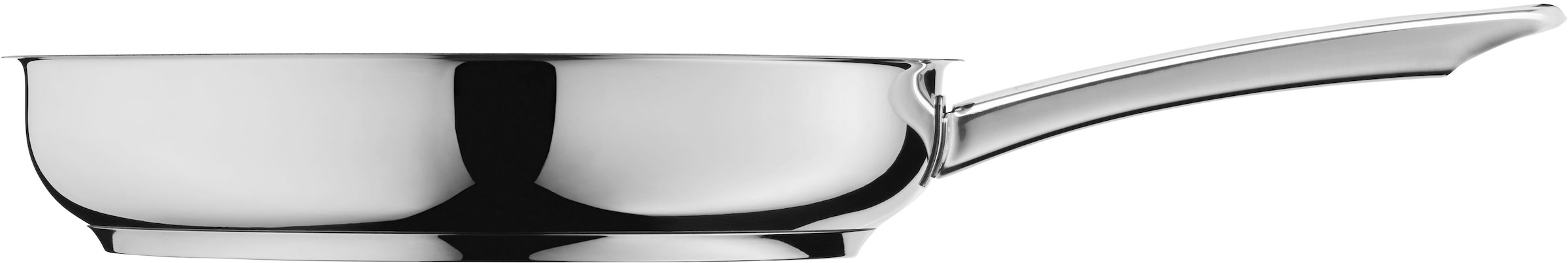 Silit Pfannen-Set »Calabria« Edelstahl 18/10 Set, Stielpfanne 24 cm und 28 cm, 2 Stk. tlg. Silitan Antihaftversiegelung, polierter Edelstahl, induktionsgeeignet