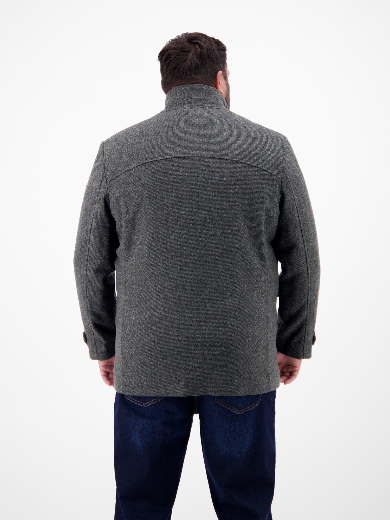 LERROS Wollmantel »Kurzmantel für Herren in Großen Größen«