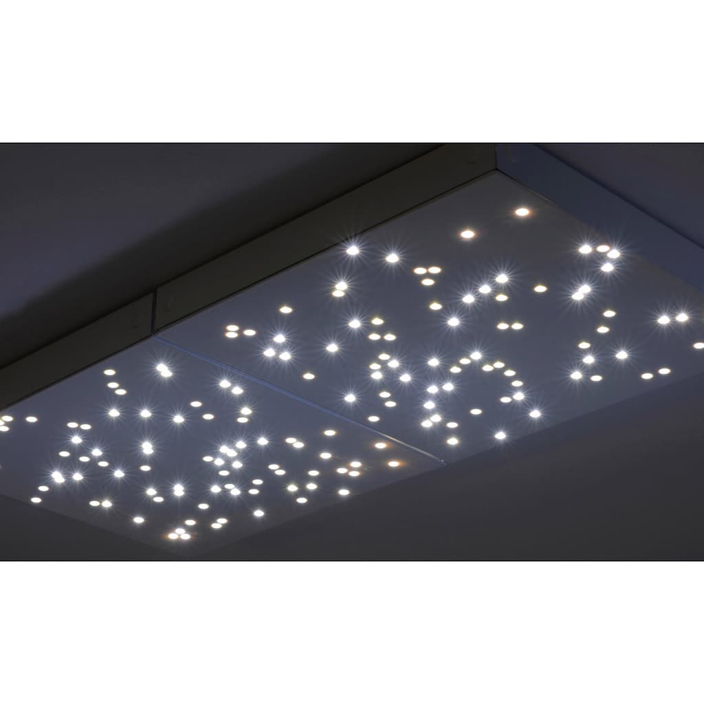 Paul Neuhaus Deckenleuchte »UNIVERSE«, 2 flammig-flammig, SATELLITE-(Ergängungs-Panel zum MASTER), inkl. festverbauten LED