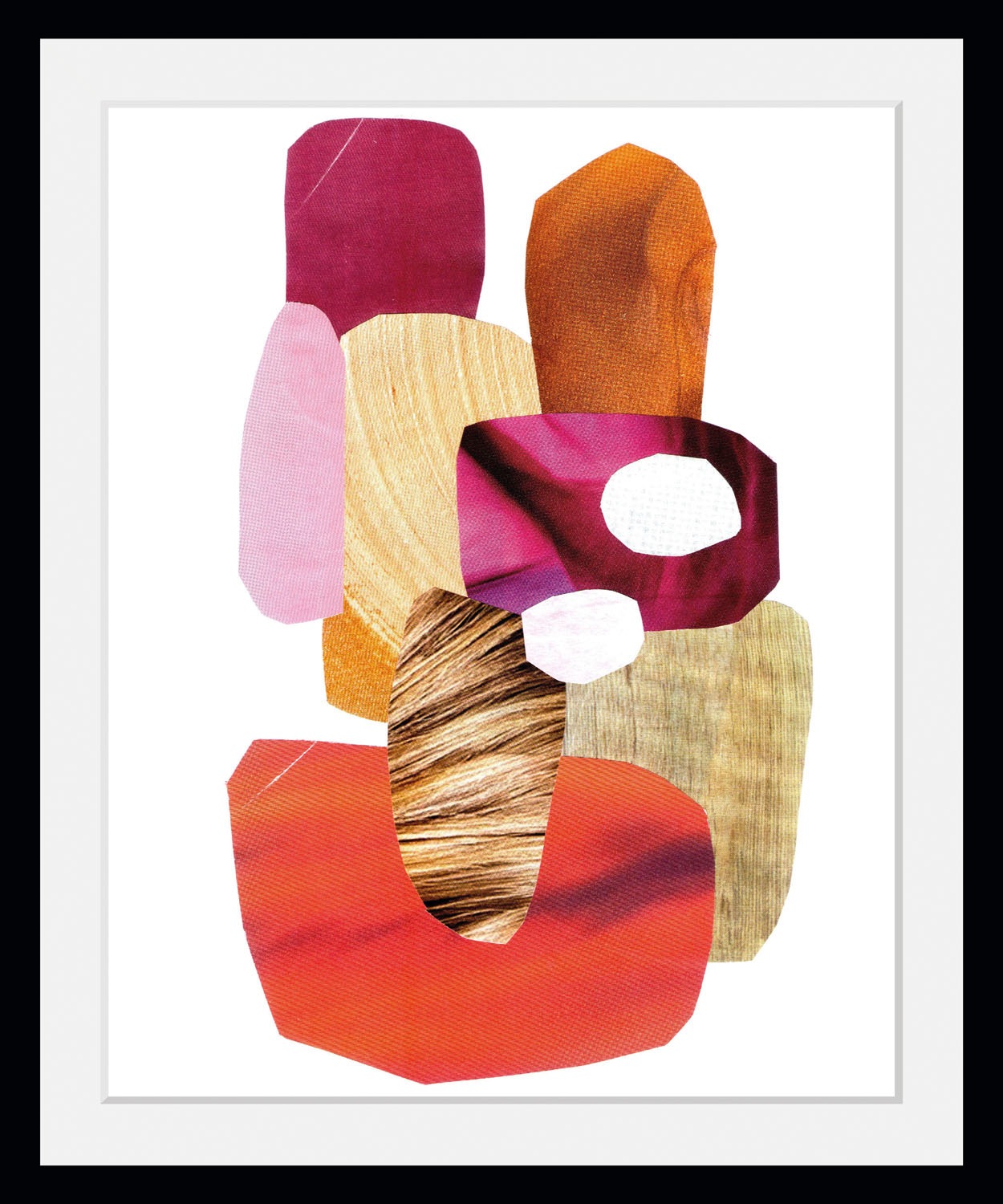 queence Bild »Harry« Abstrakt | Figuren | Gemälde | Kunst 1 Stk. tlg. HD Premium Poster-Druck inkl. Holzrahmen