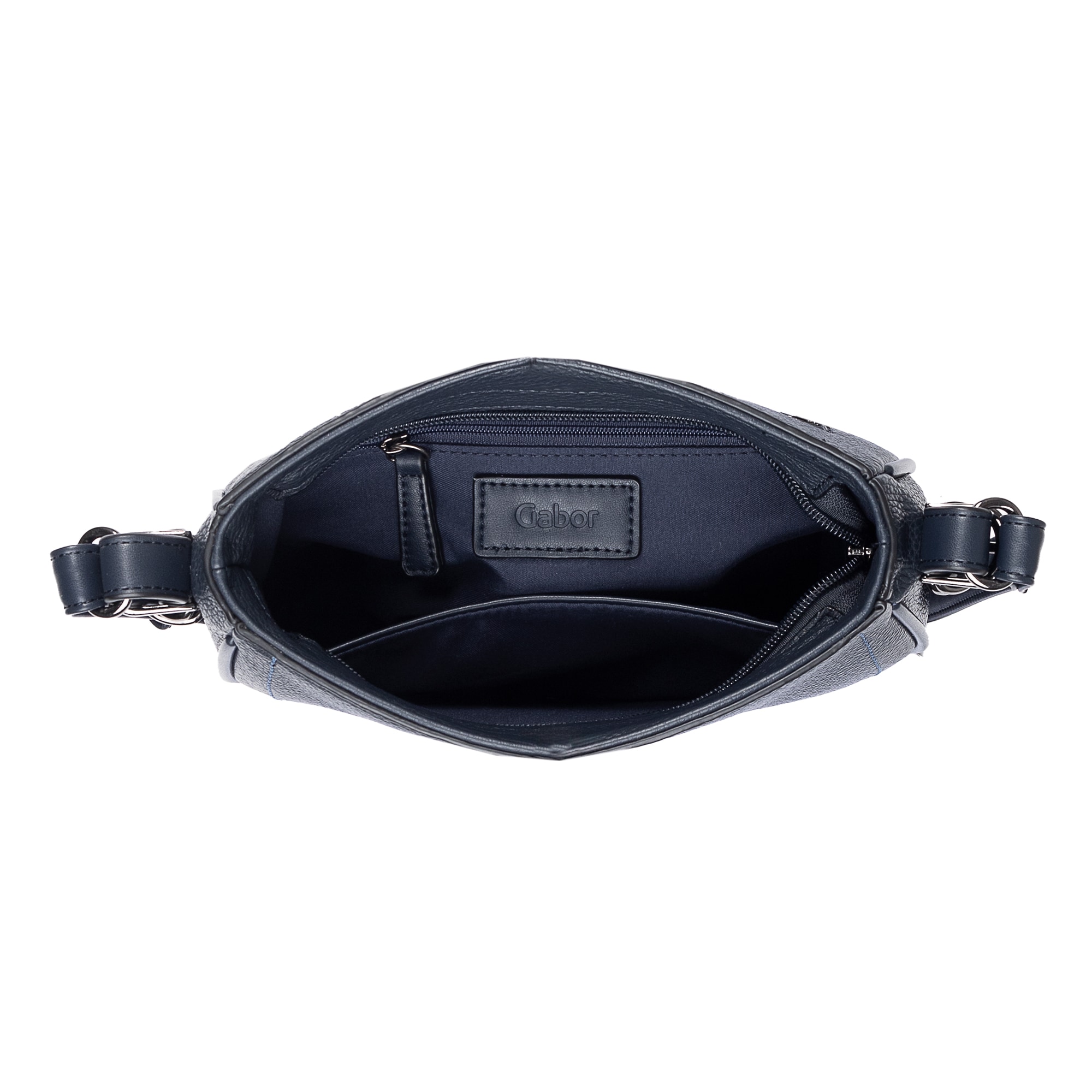 Gabor Umhängetasche »Galinna« weiches Lederimitat mit Metalldetails und Kontrastnähten