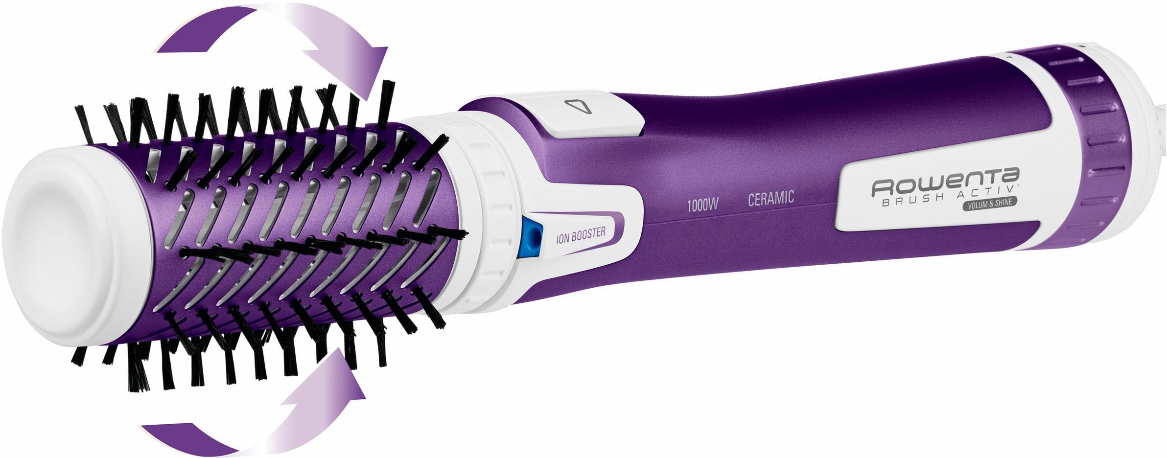 Rowenta Warmluftbürste »CF9530 Brush Activ Volume & Shine«, 2 Aufsätze}, Keramikbeschichtung, 2 Stufen, Kaltstufe, Keramikbürsten