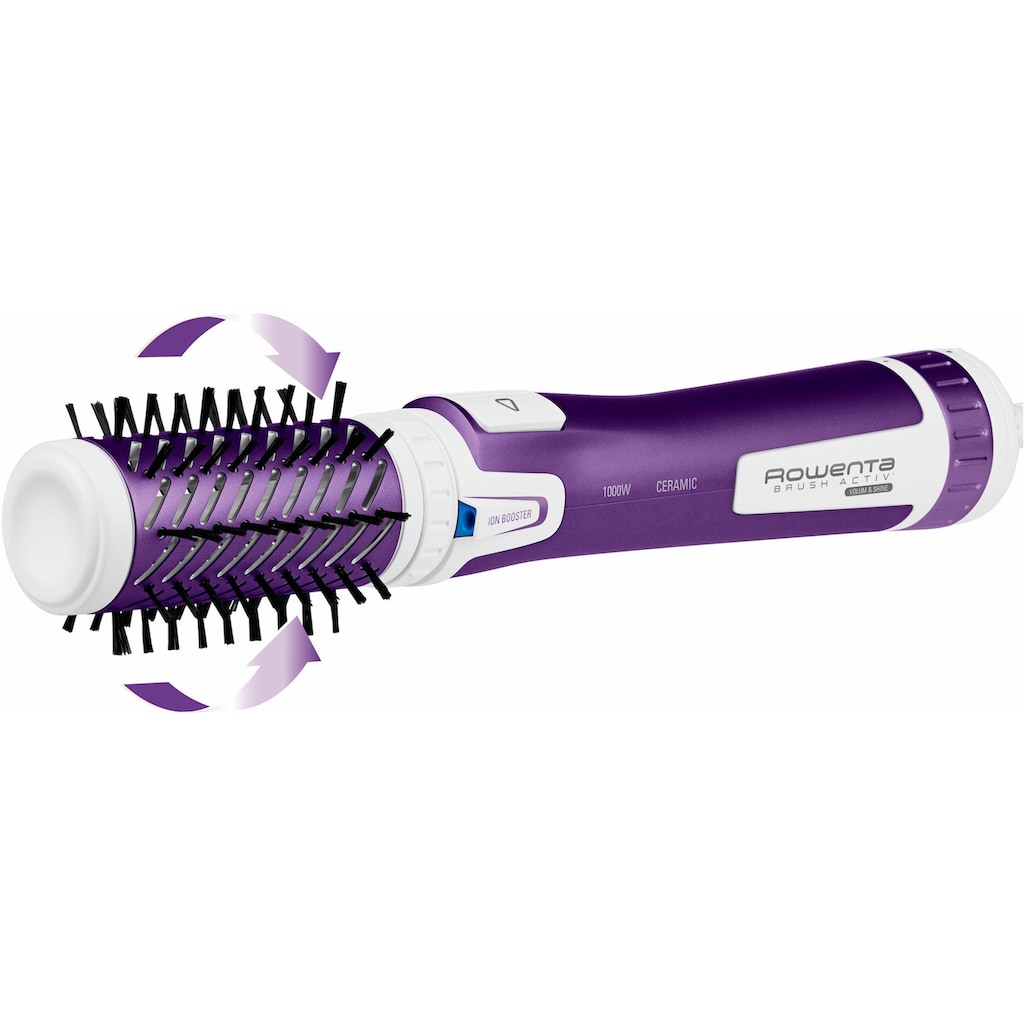 Rowenta Warmluftbürste »CF9530 Brush Activ Volume & Shine«, 2 Aufsätze}, Keramikbeschichtung, 2 Stufen, Kaltstufe, Keramikbürsten