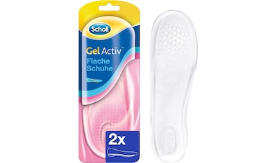 Einlegesohlen »GelActiv für flache, schmale Schuhe«