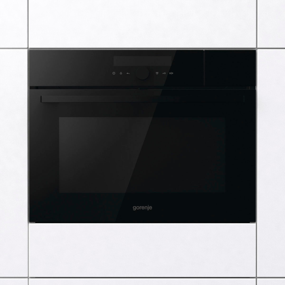 Backofen mit Mikrowelle »BCMS 598 S19BG«, BCMS 598 S19BG, Aqua-Reinigungsfunktion