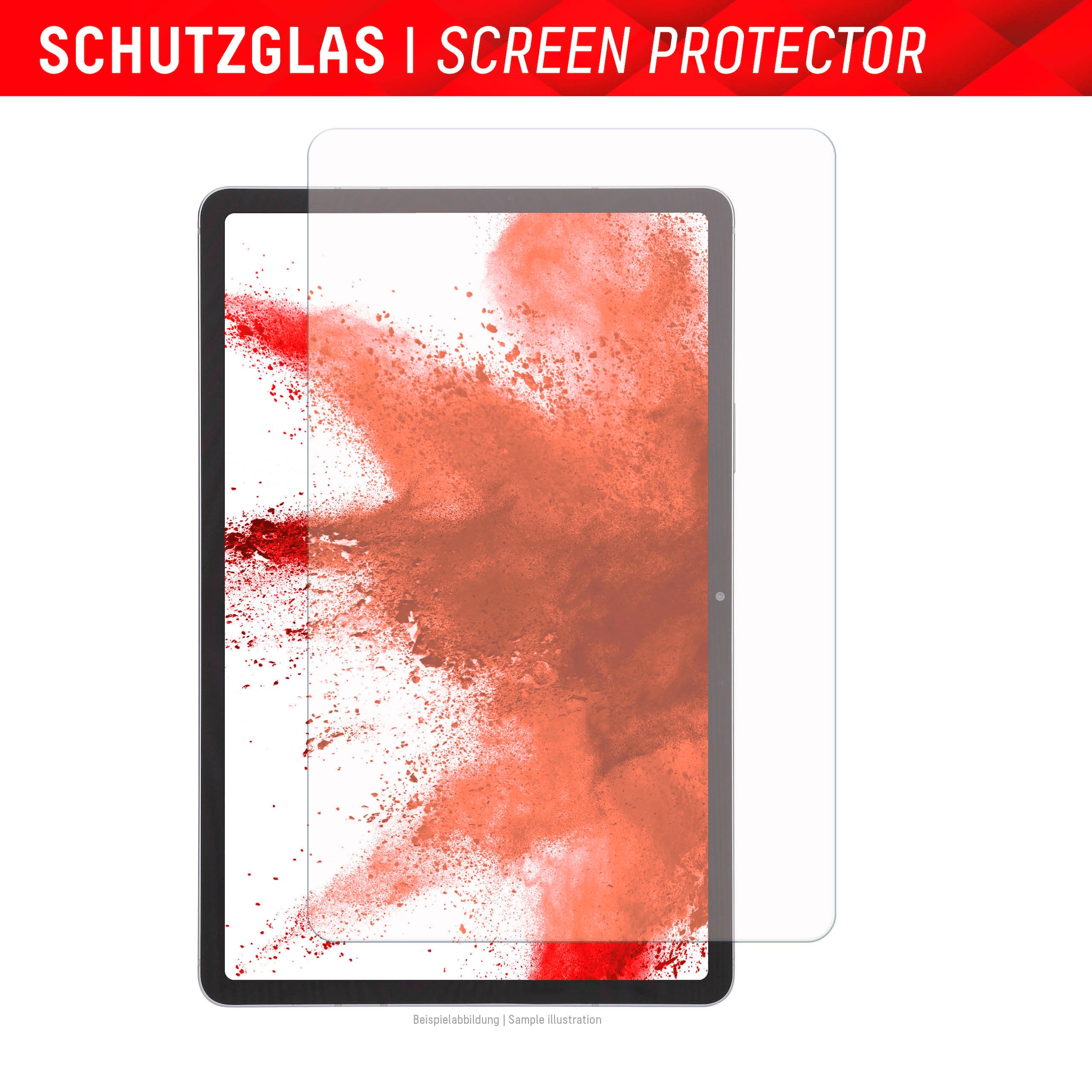 Displex Displayschutzfolie »Tablet Glass«, für Samsung Galaxy Tab S7-Samsung Galaxy Tab S8-Samsung Galaxy Tab S9-Samsung Galaxy Tab S9 FE