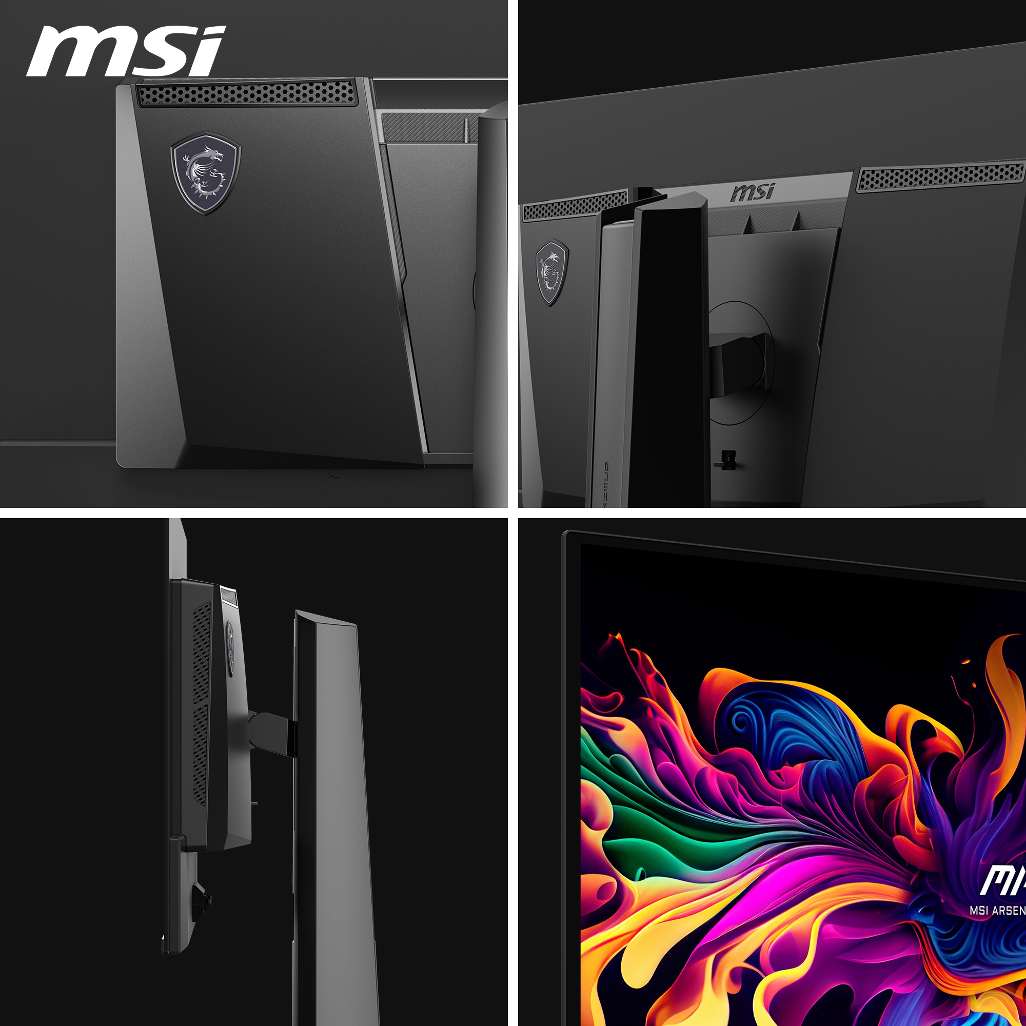 MSI OLED-Monitor »MAG 274QP QD-OLED X24« 67,3 cm/27 ″  2560 x 1440 px WQHD 0,03 Reaktionszeit 240 Hz neig-, schwenk-, höhenverstellbar, Pivot