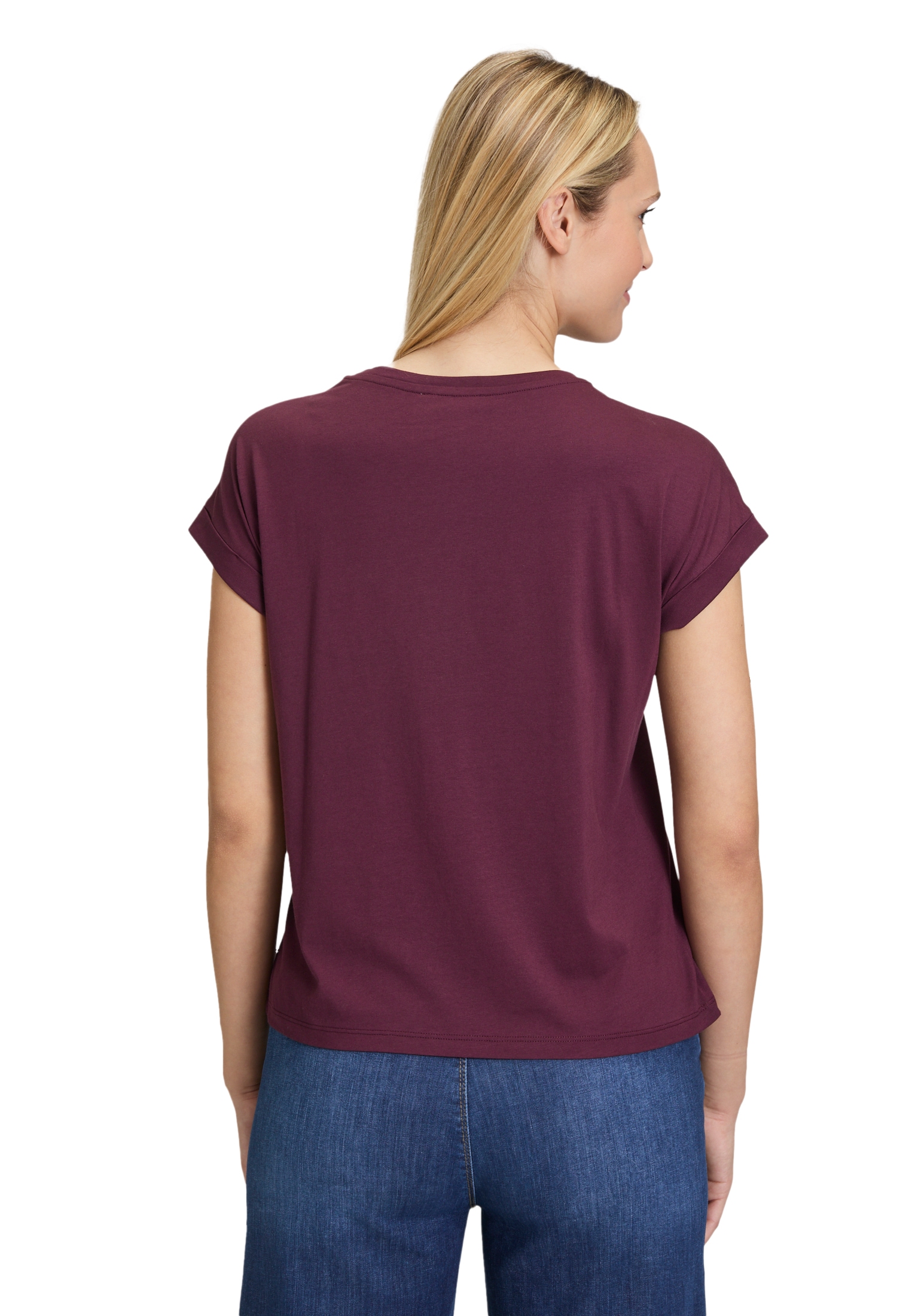 Cartoon Kurzarmshirt »Rundhals-Shirt mit Ärmelaufschlag«