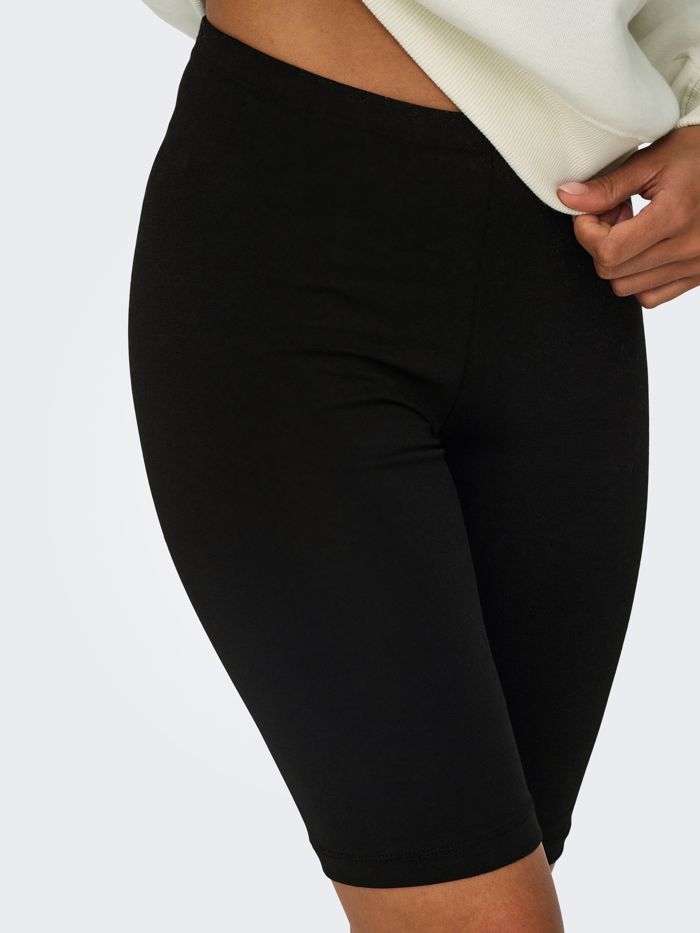 ONLY Radlerhose »ONLLIVE LOVE AOP CITY SHORTS 2-PACK JRS«, (Set, 2 tlg.)