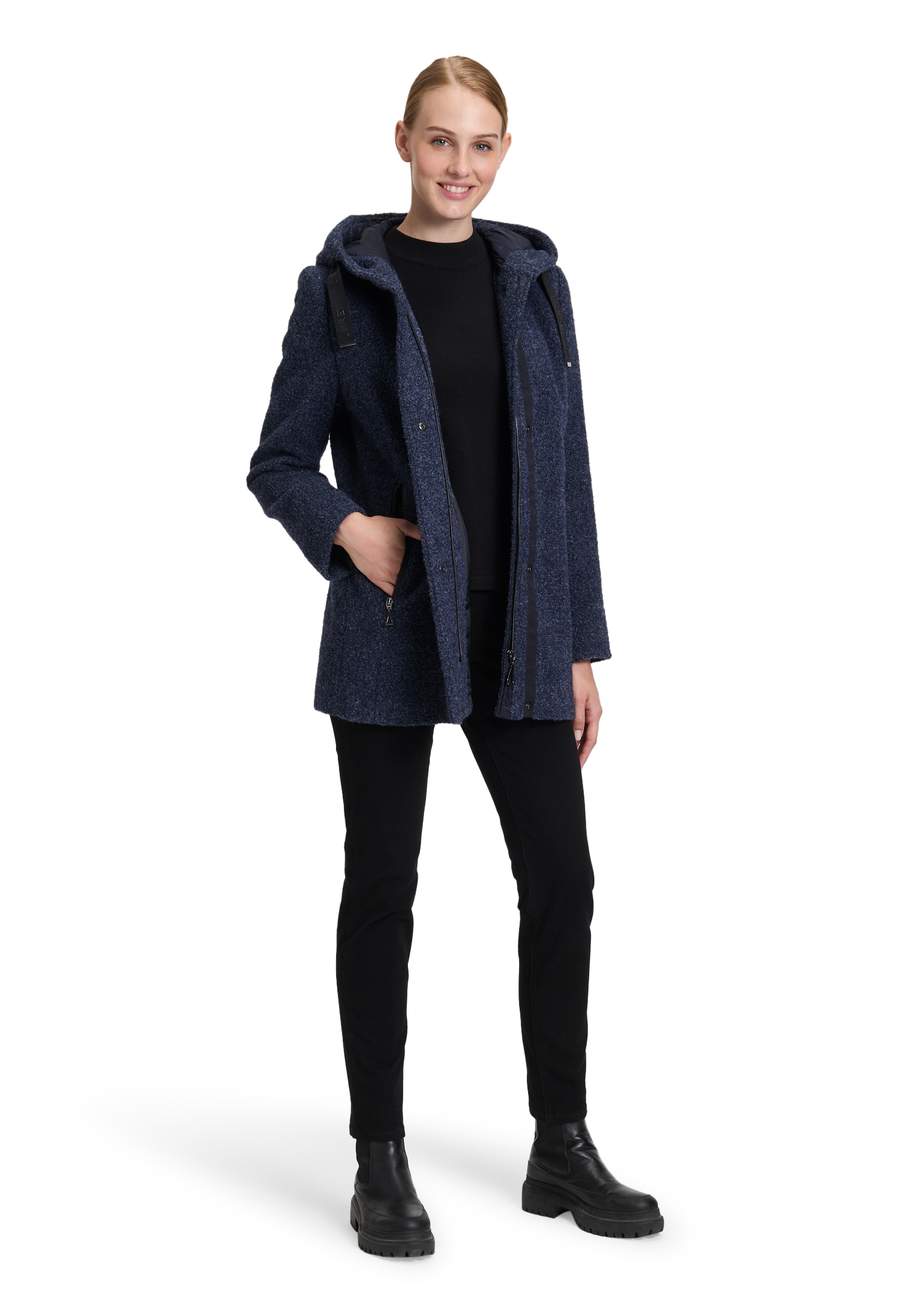 Gil Bret Wolljacke »Wolljacke mit Kapuze«