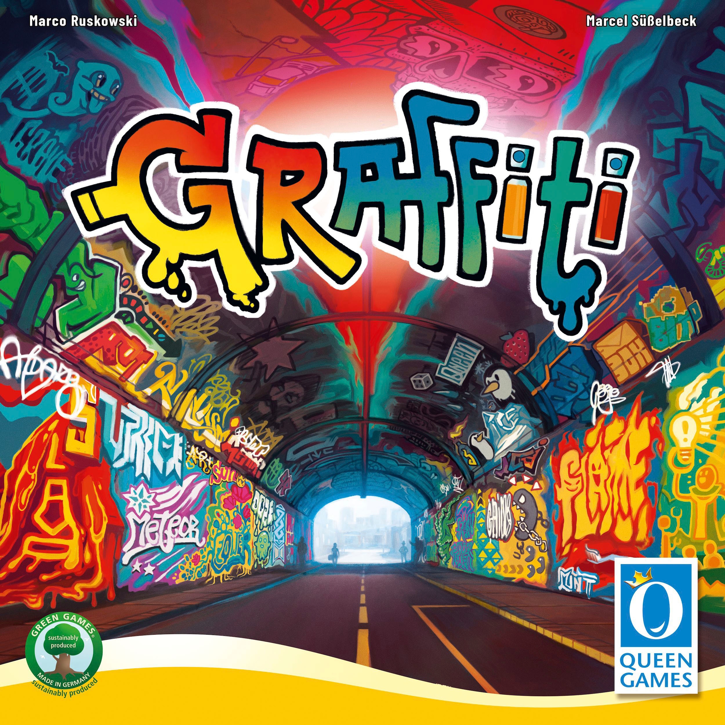 Queen Games Spiel »Graffiti«, Made in Germany