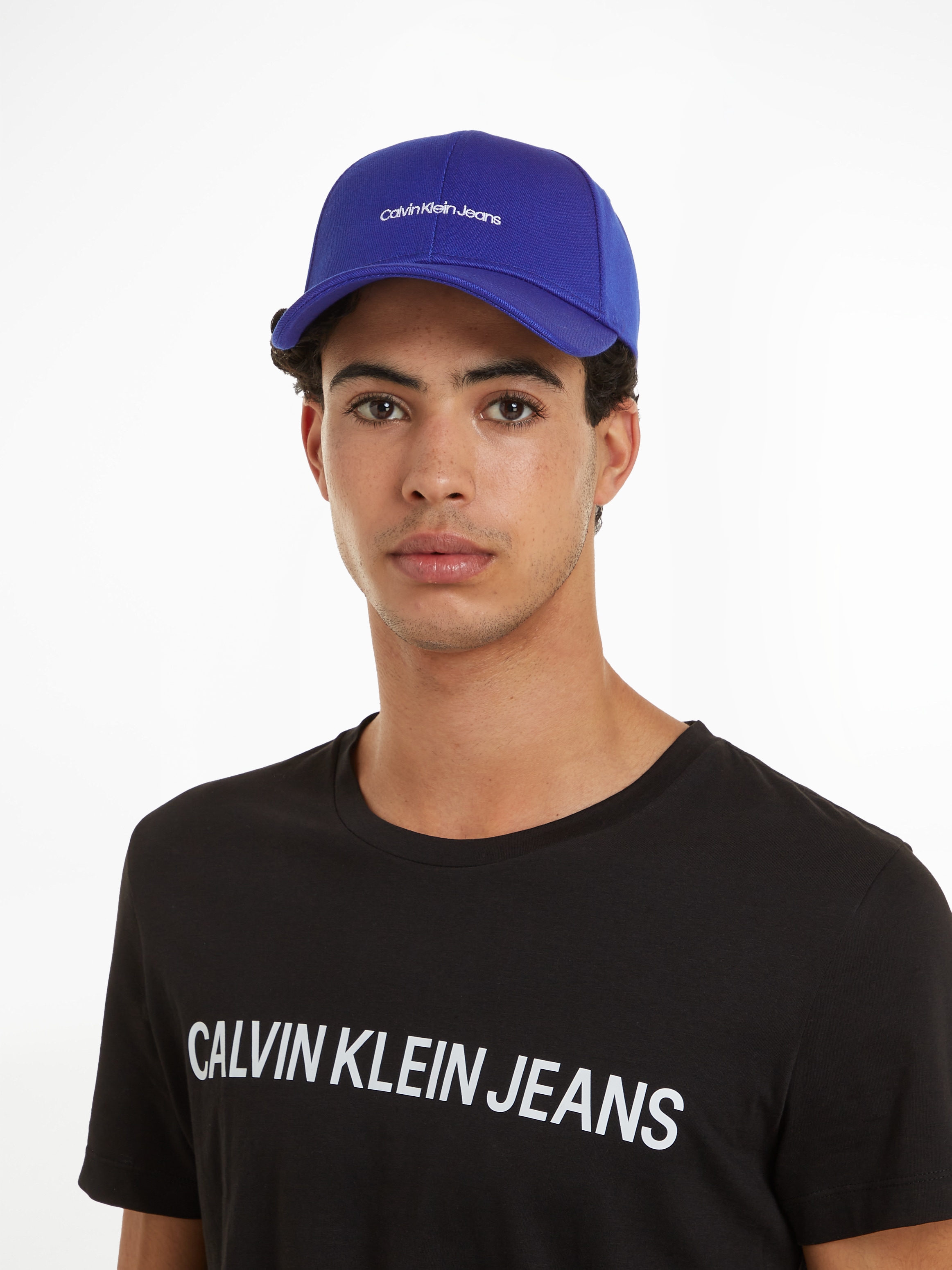 Calvin Klein Jeans Baseball Cap »INST EMBRO CAP«, mit Logoschriftzug