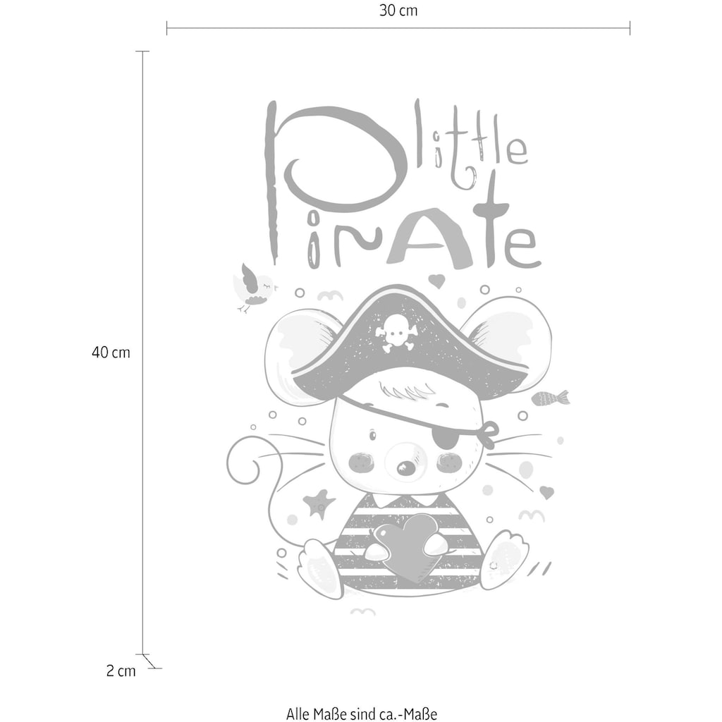 queence Leinwandbild »Little Pirate«