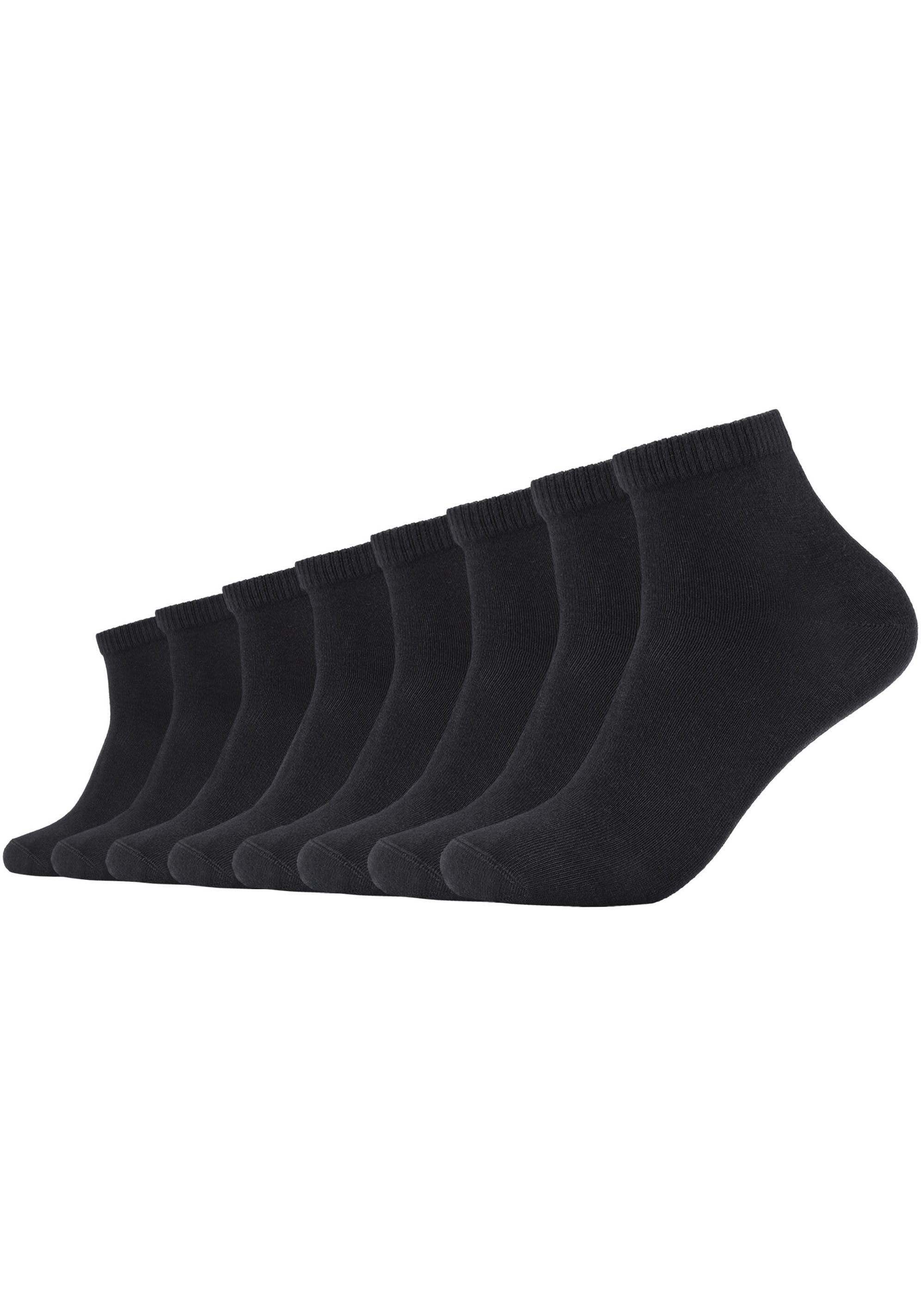 s.Oliver Kurzsocken, (8er Pack), mit pflegeleichtem Materialmix