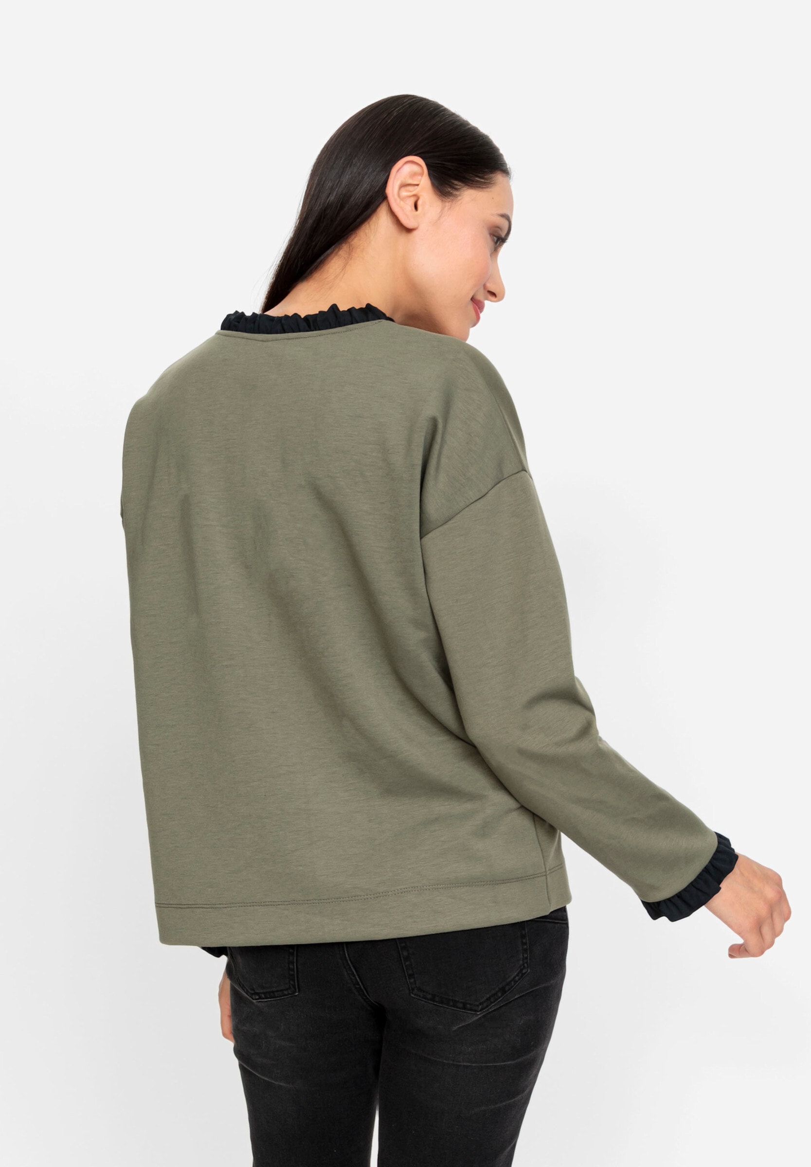 heine Sweatshirt »Sweatshirt Sweatshirt in weich fließender Qualität«
