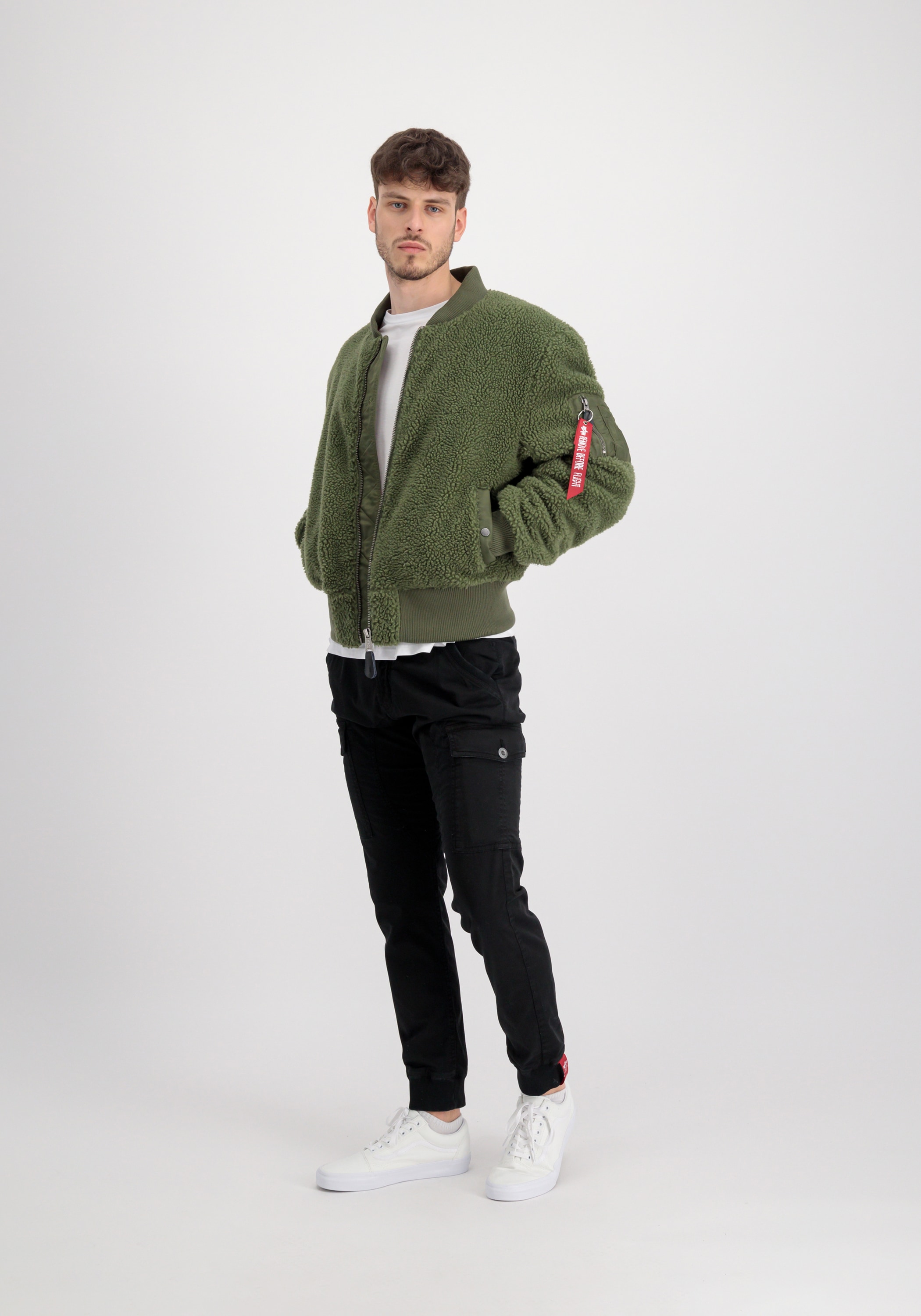 Alpha Industries Bomberjacke »Alpha Industries Men - Bomber Jackets MA-1 Teddy«