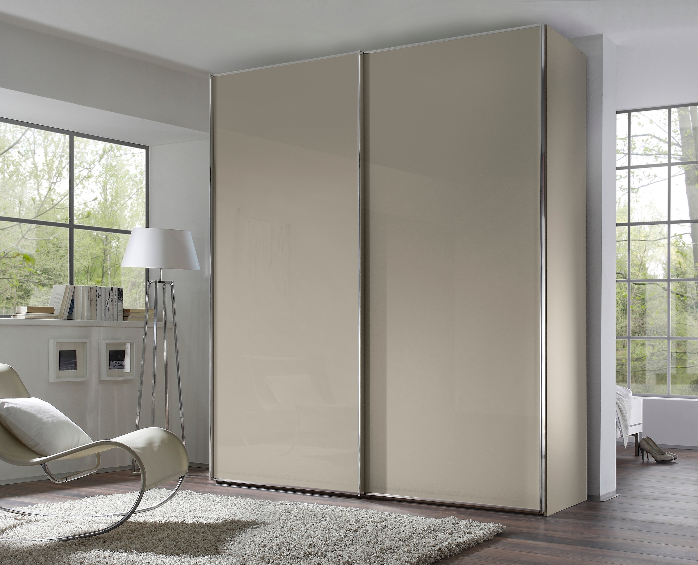 STAUD Schwebetürenschrank »Sinfonie Plus, edles Design in hochwertiger Qualität, Made in Germany« Mit vier verschiedenen Ausstattungsvarianten