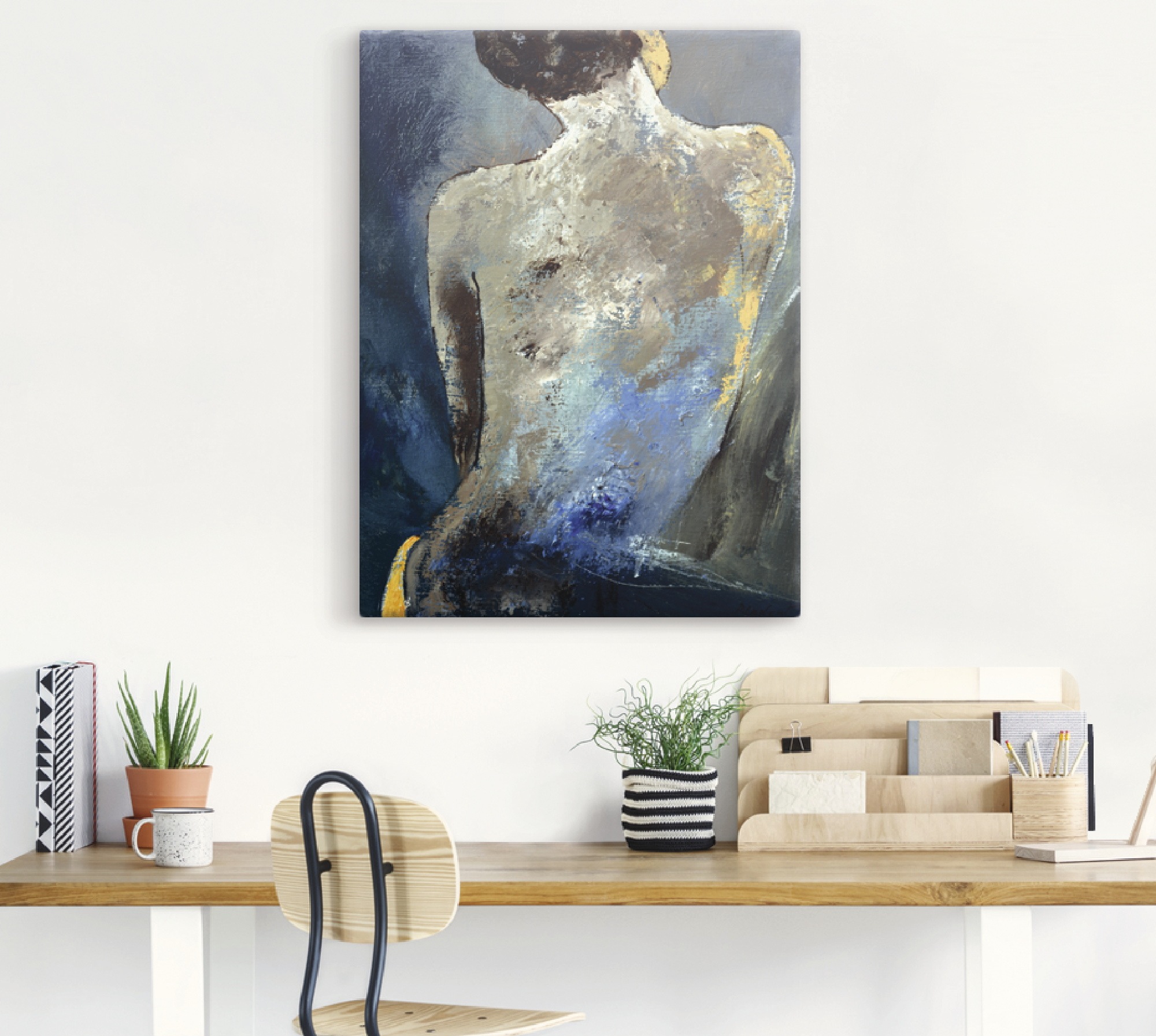 Artland Leinwandbild »Rücken einer Nackten« Frau 1 Stk. tlg. auf Keilrahmen gespannt