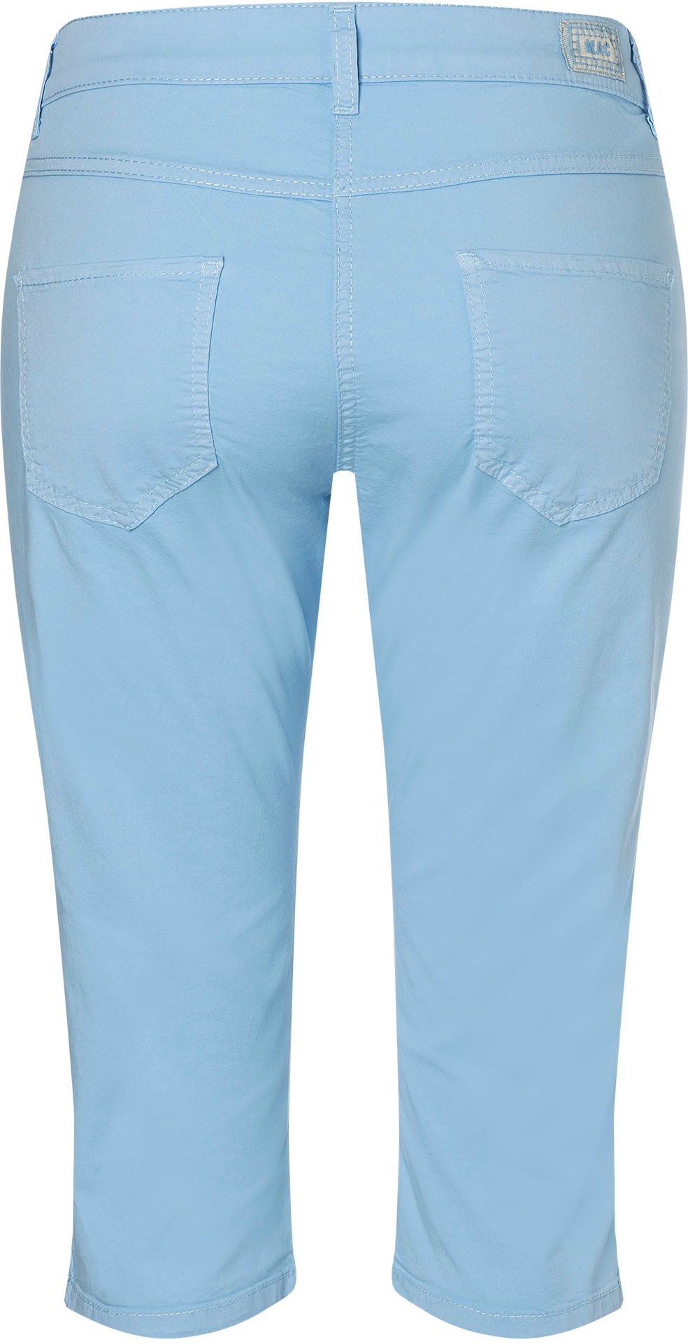 MAC Caprihose »Capri-Summer-Clean«, Kniebedeckend mit kleinem Schlitz am Saum