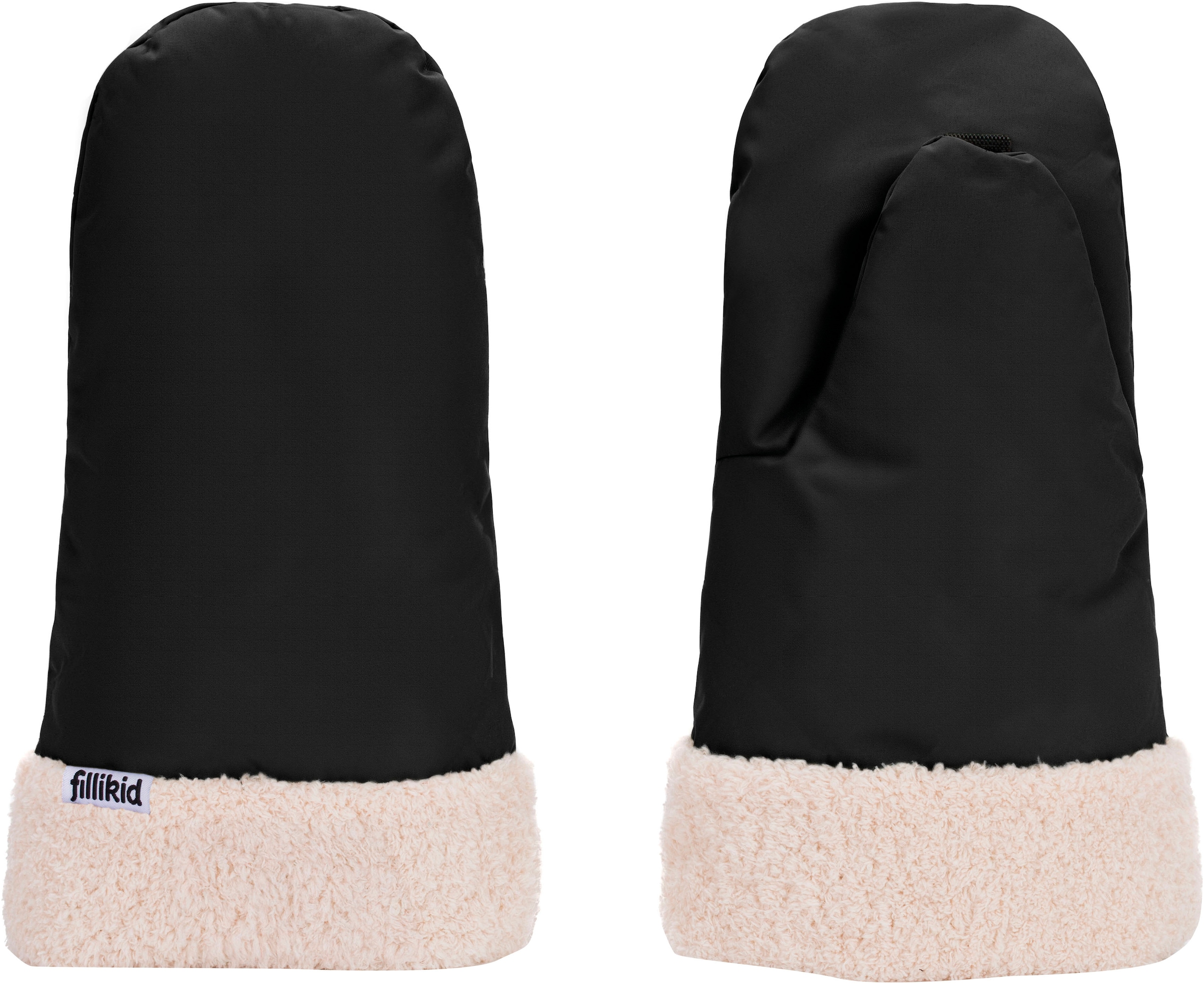 Fillikid Kinderwagen-Handwärmer »Nuuk Teddy«, (Set, 2 St.)