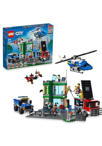 LEGO® Konstruktionsspielsteine »Banküberfall mit Verfolgungsjagd (60317), LEGO® City«,... kaufen