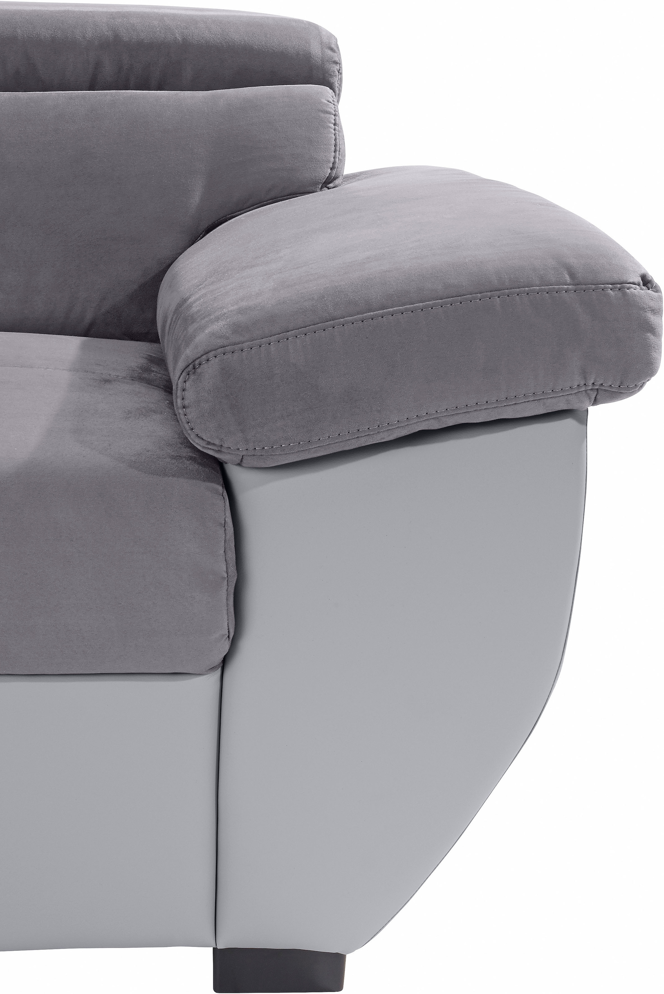 COTTA »Speedway« Big-Sofa mit Kopfteilverstellung