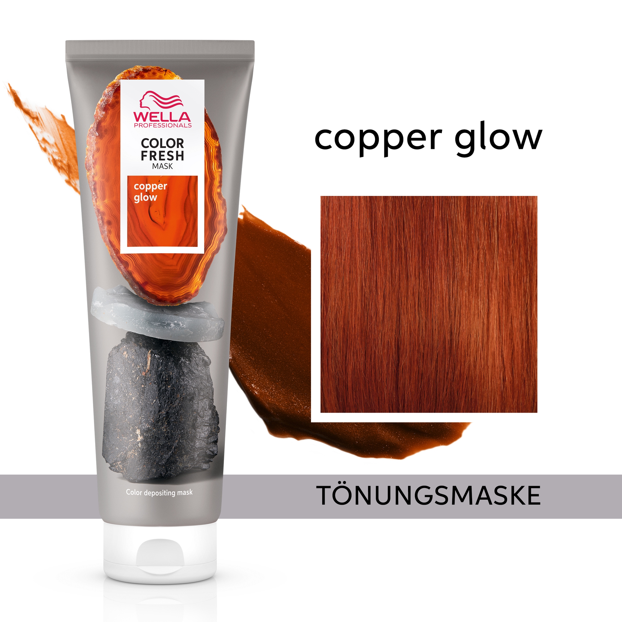 Wella Professionals Haarmaske »Color Fresh Mask Copper Glow« frei von Silikonen, auswaschbar, wöchentliche Anwendung