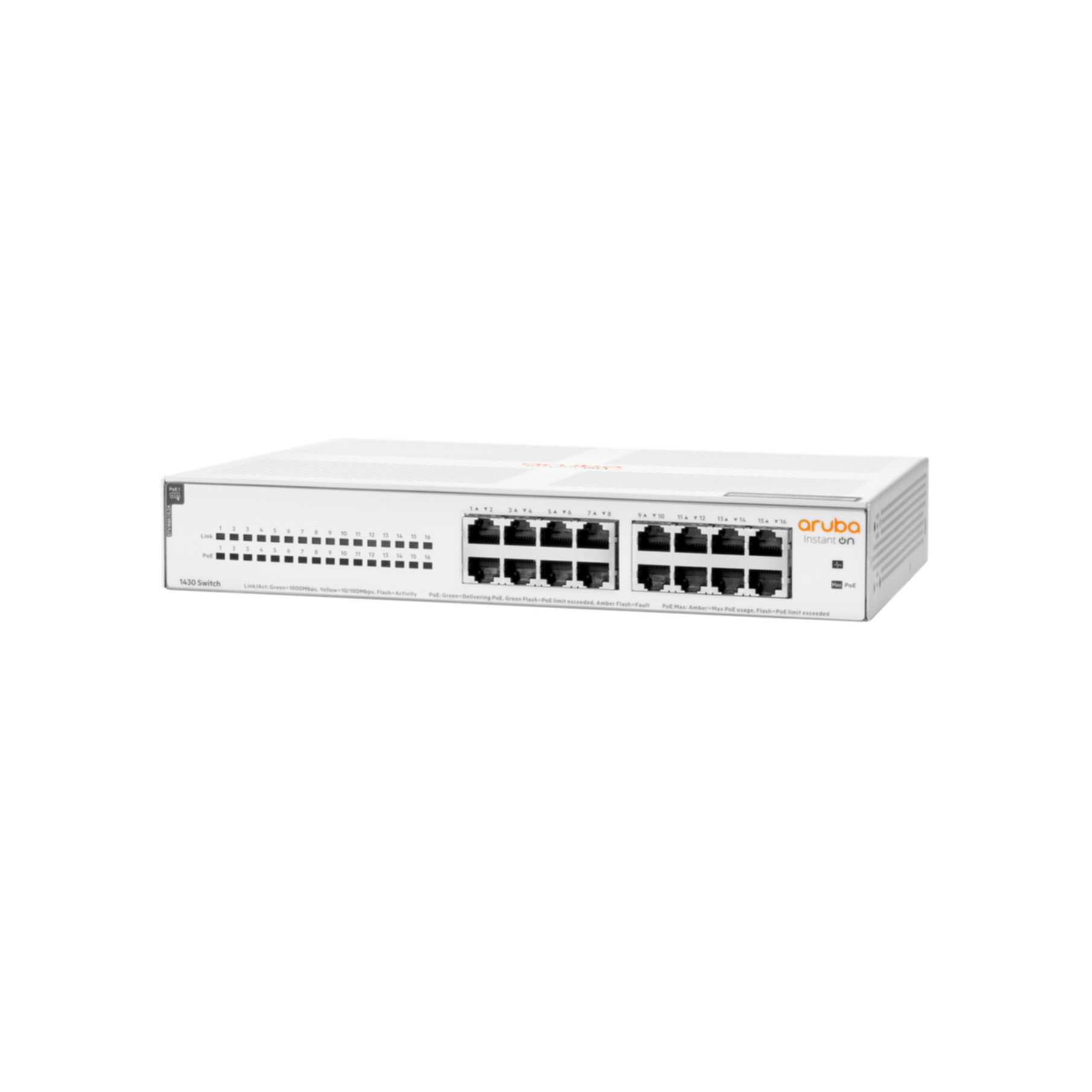 Netzwerk-Switch »Aruba Instant On 1430 16G Class4 PoE 124W«