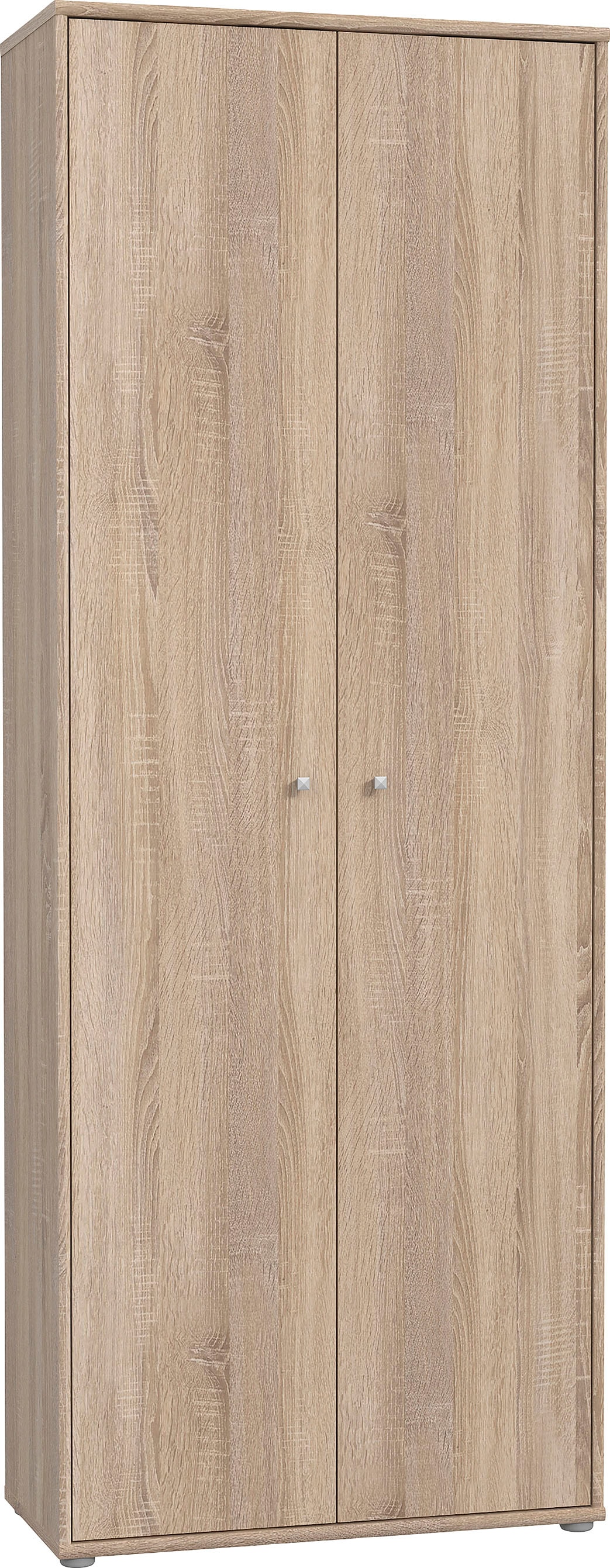 FORTE Schuhschrank "Tempra, Mehrzweckschrank, 2 Türen, Einlegeböden, Höhe 197,5 cm" Breite 73,7 cm