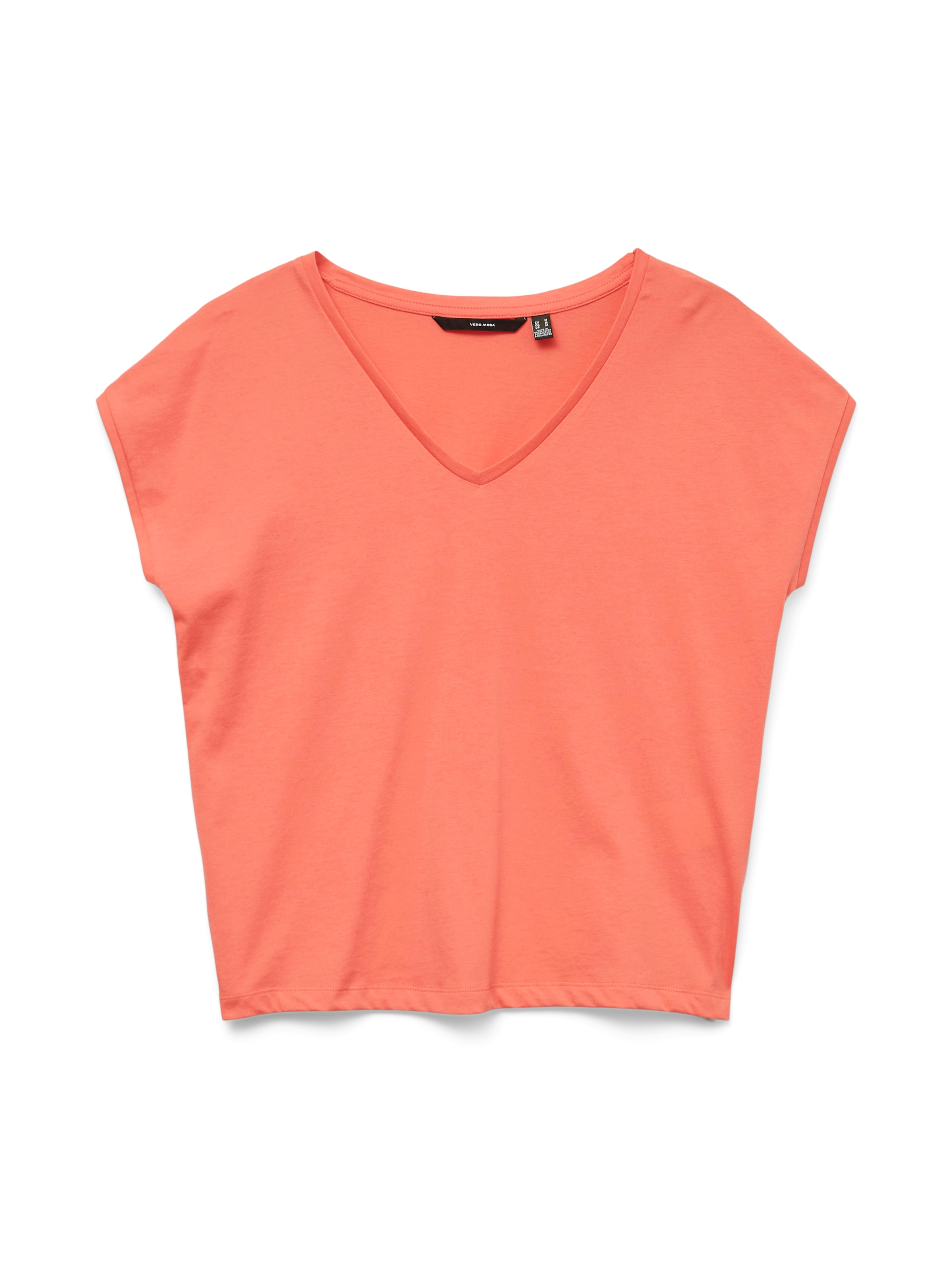 Vero Moda Kurzarmshirt »VMLUNA SS V-NECK TEE JRS NOOS«