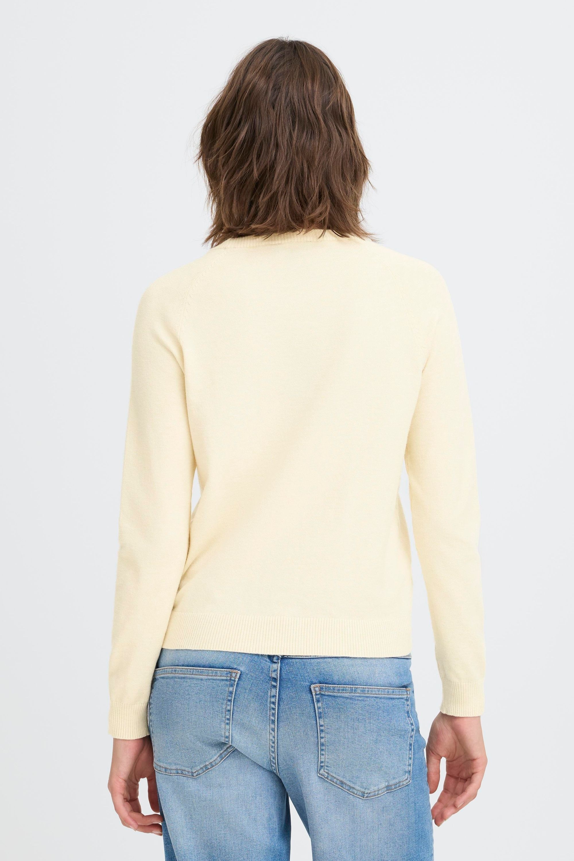 OXMO Strickfleece-Pullover »Strickpullover OXBMMNORA RAGLAN JUMPER«