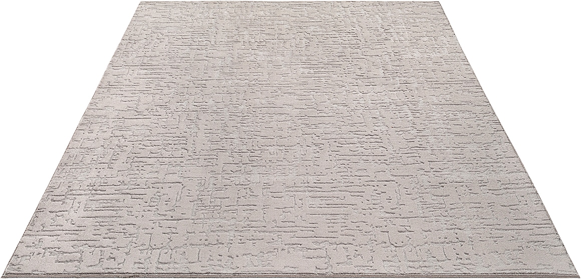 the carpet Designteppich »Rio« rechteckig 15 mm Höhe Hoch-Tief-Effekt
