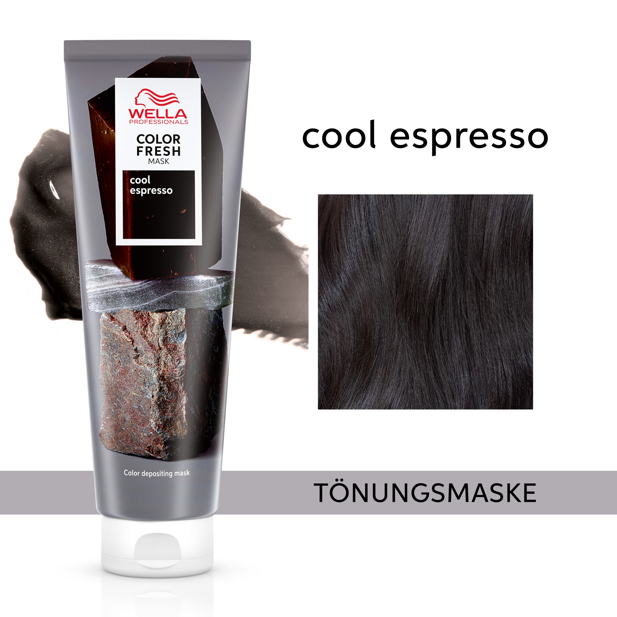 Wella Professionals Haarmaske »Color Fresh Mask Cool Espresso« frei von Silikonen, auswaschbar, wöchentliche Anwendung