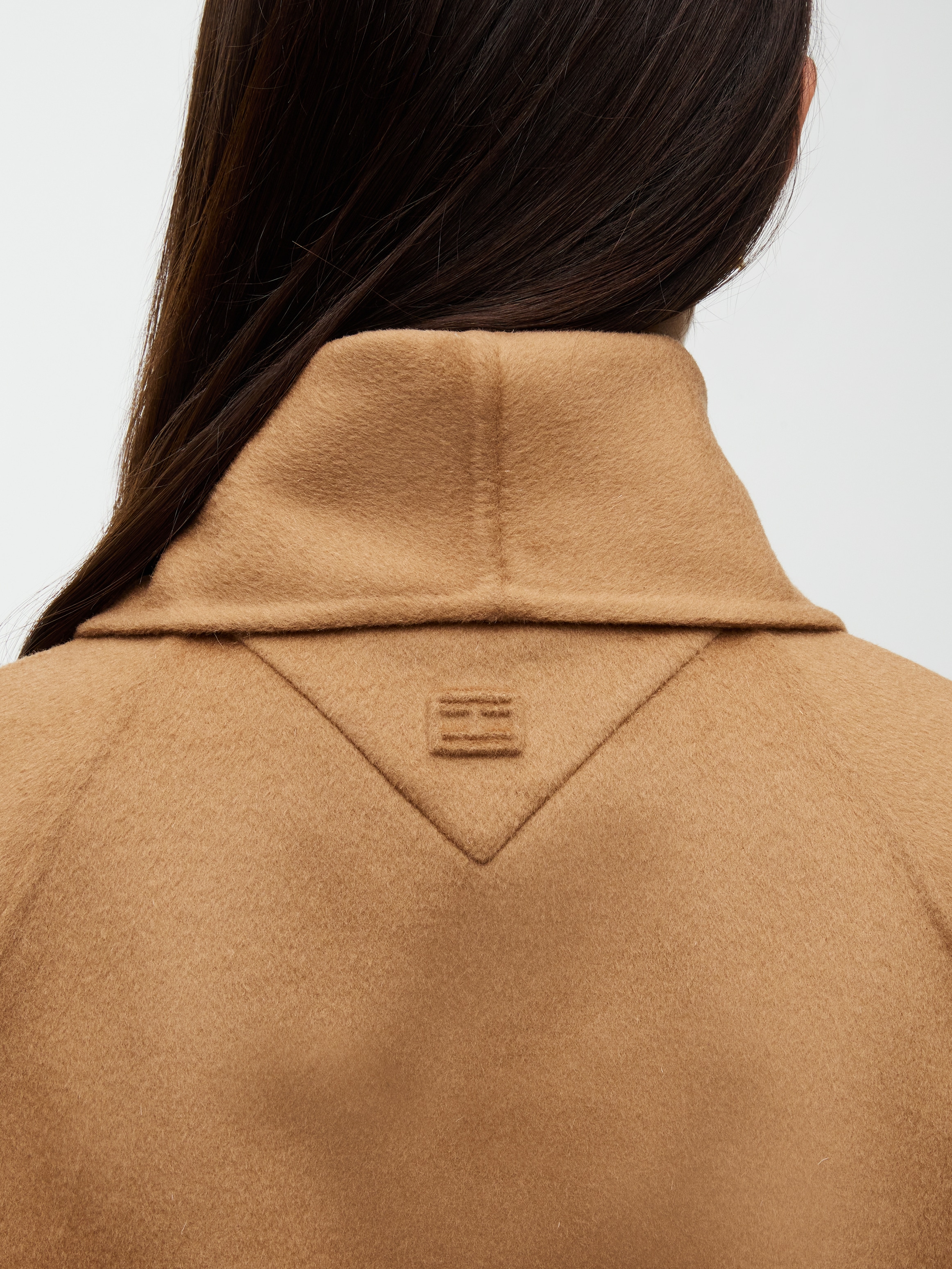 Tommy Hilfiger Langmantel »DF WOOL REG BELTED COAT« Materialmix, mit Wolle