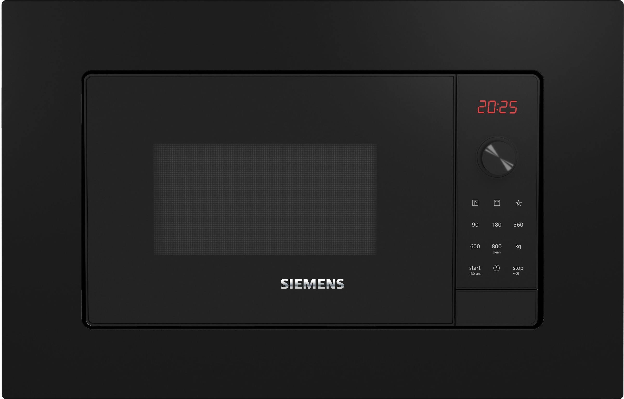 SIEMENS Einbau-Mikrowelle "BE623LMB3" Grill  Mikrowelle 800 W Leichte humidClean Plus-Reinigung & perfekte Grillbräunung