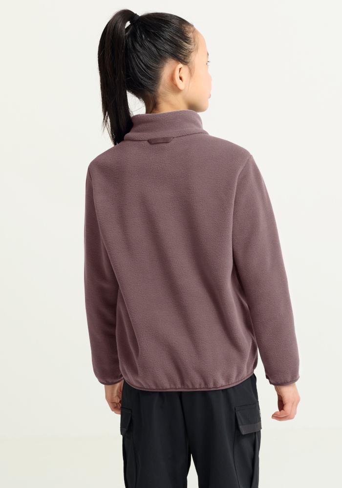 Jack Wolfskin Fleecejacke »TAUNUS 200 FZ K« für Kinder, mit 3-in-1-Kompatibilität, warm