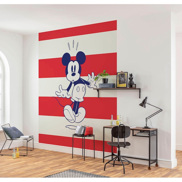 Komar Fototapete »Mickey Vibrant«, Motiv, 200x250 cm (Breite x Höhe) online  kaufen | mit 3 Jahren XXL Garantie