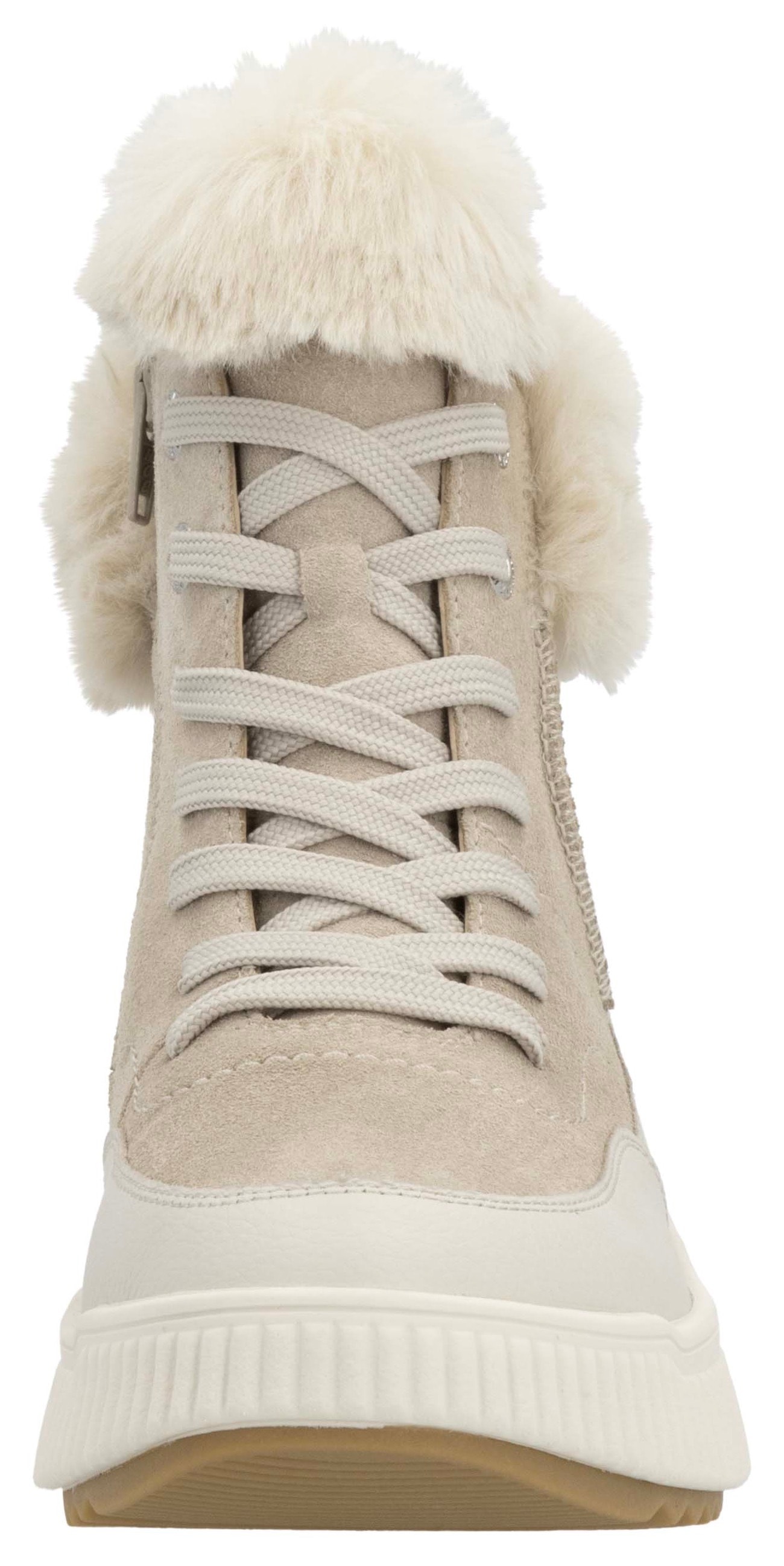 Rieker EVOLUTION Winterboots, Snowboots, Schnürstiefel in schmaler Form