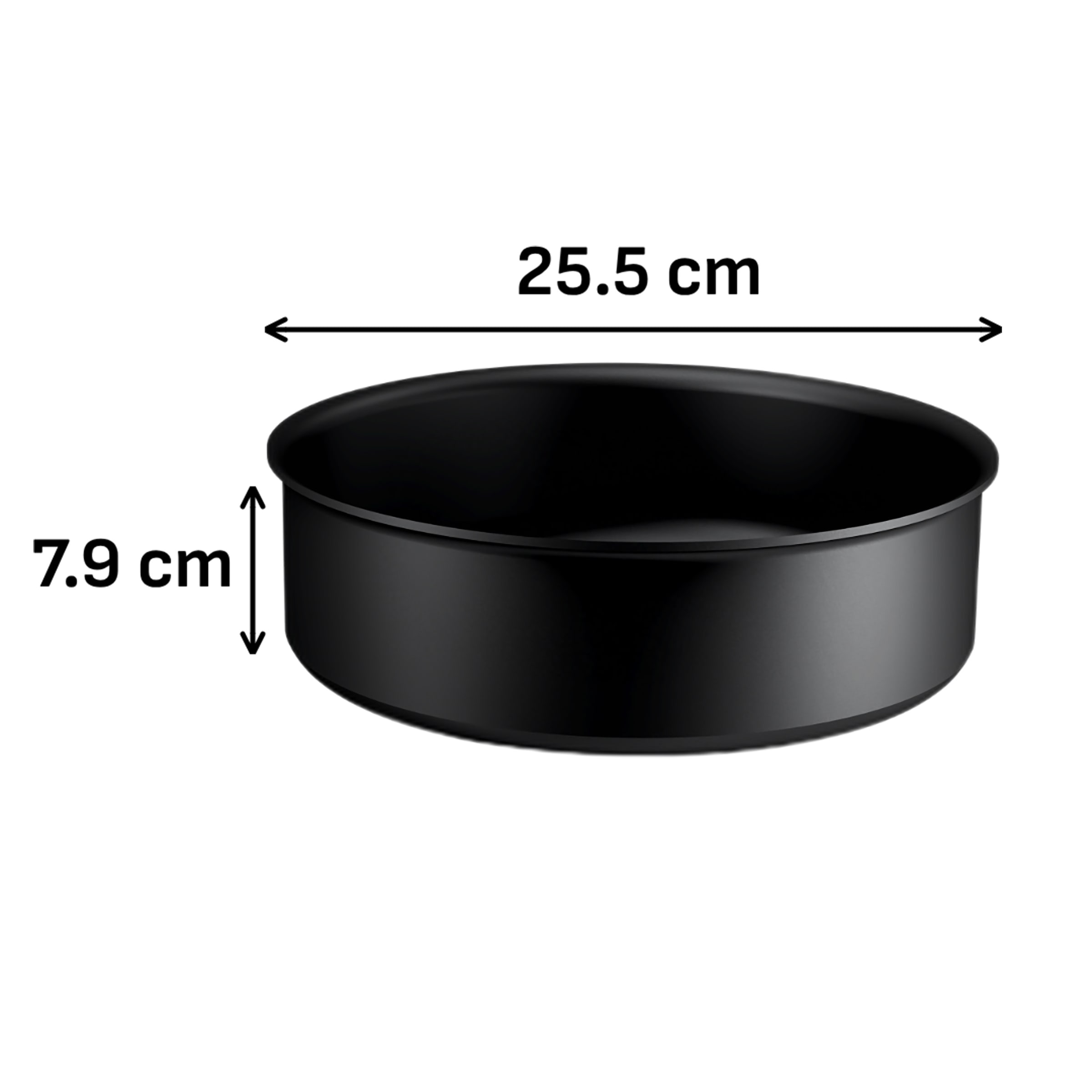 Tefal Schmorpfanne »Ingenio Excellence Fusion« Aluminium 1 tlg. abnehmbarer Ingenio-Griff, Thermo-Signal, stapelbar, Induktion