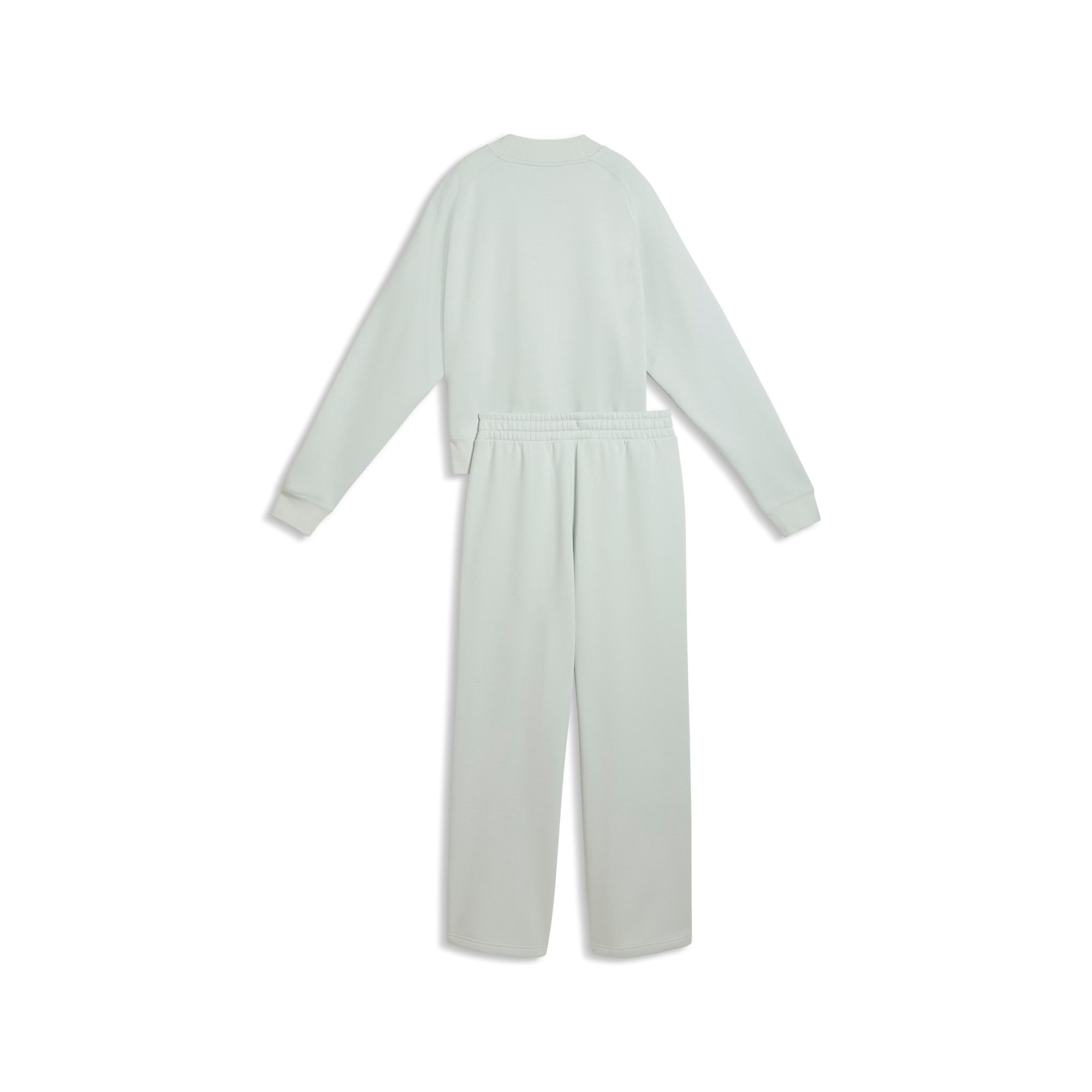 PUMA Trainingsanzug »LOUNGEWEAR STANDARD SWEAT SUITT FL CL« 2 zweiteiliges Set, mit Langarm-Oberteil, aus Baumwolle und Polyester