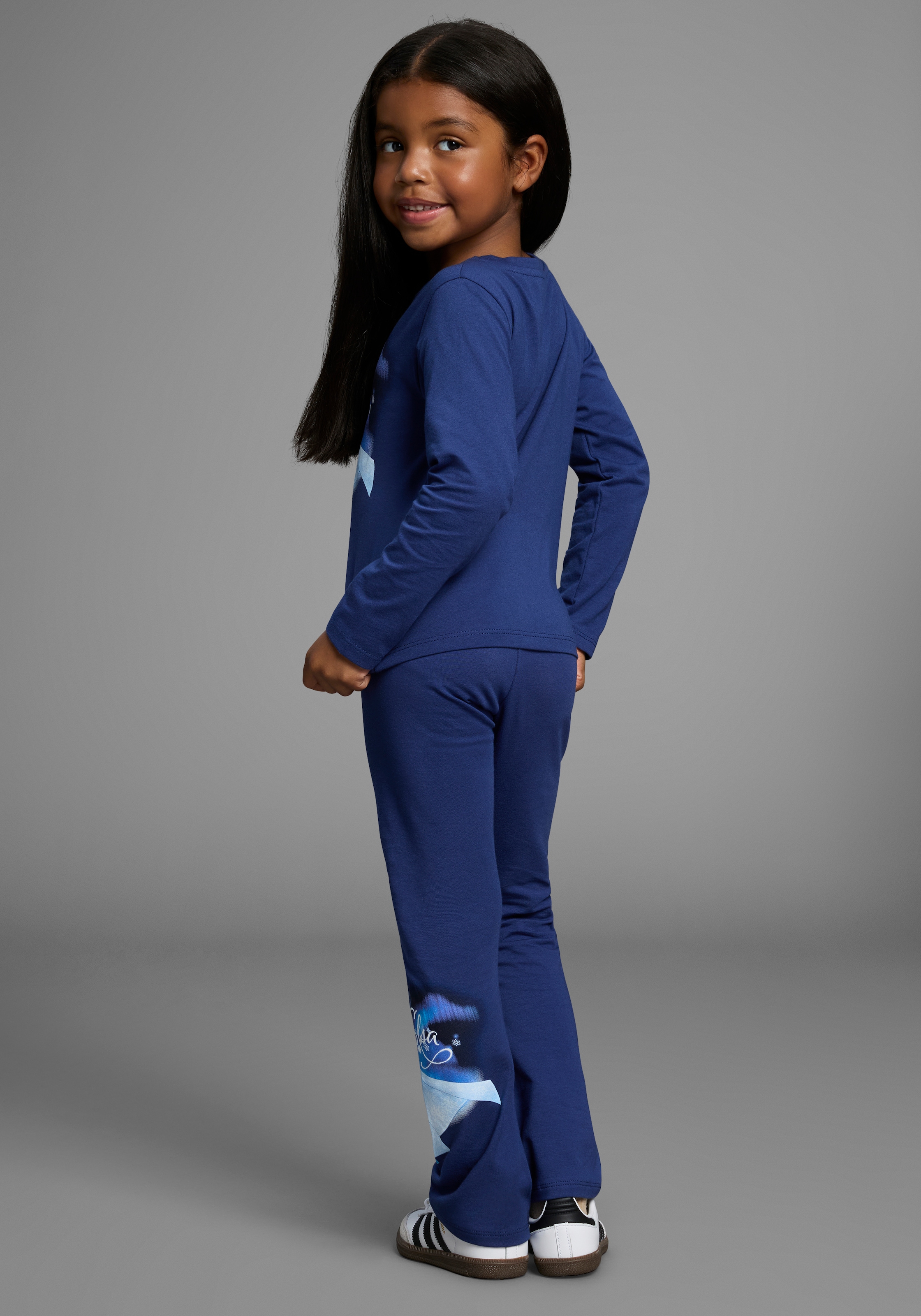 KIDSWORLD Langarmshirt & Leggings »Disney SET Frozen: ELSA« Set, 2 Stk. tlg. Disney ELSA Drucke