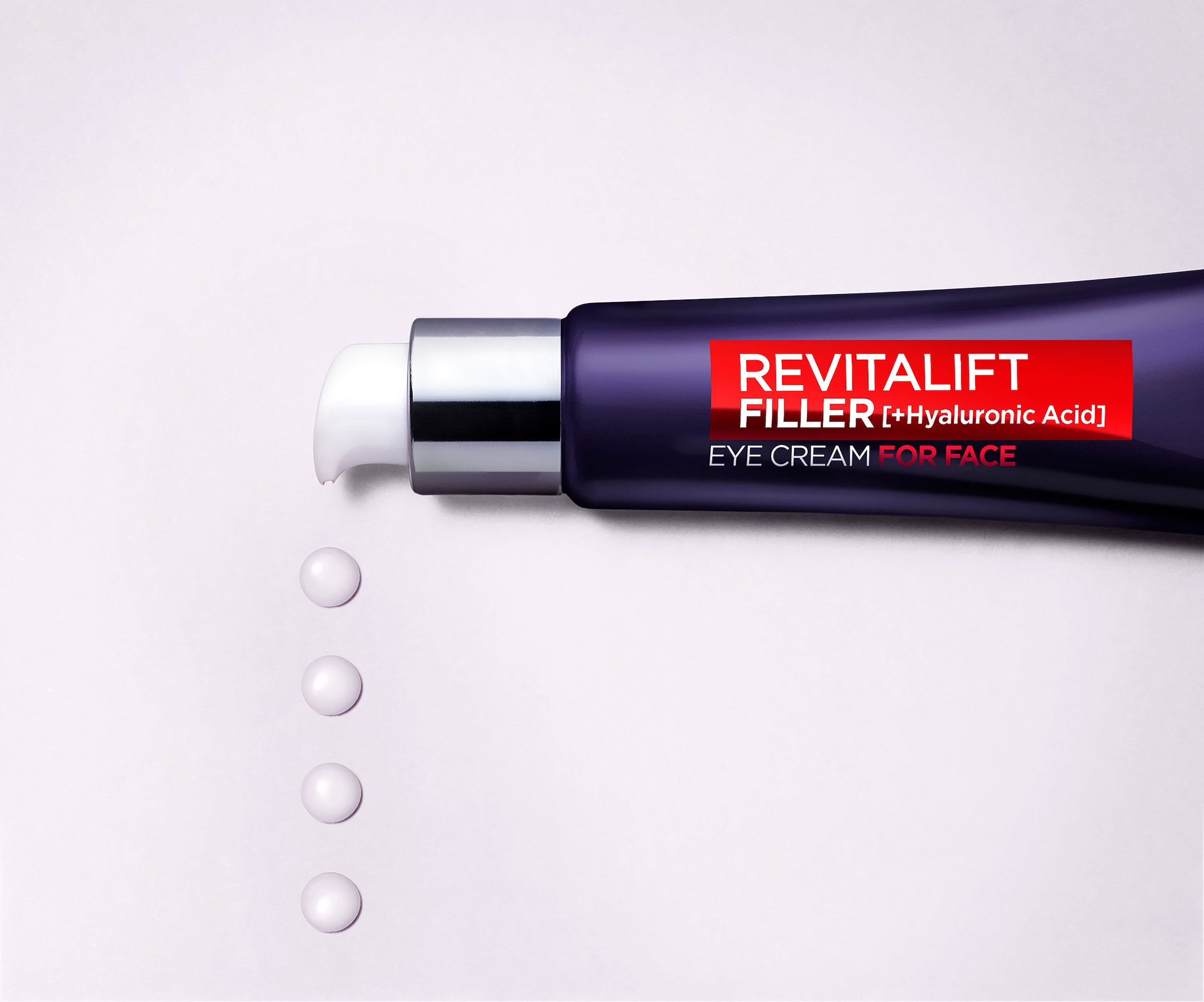L'ORÉAL PARIS Gesichtspflege »REVITALIFT FILLER AUGENCREME FÜR DAS GESICHT« mit Hyaluronsäure, glättet die Haut, feuchtigkeitsspendend