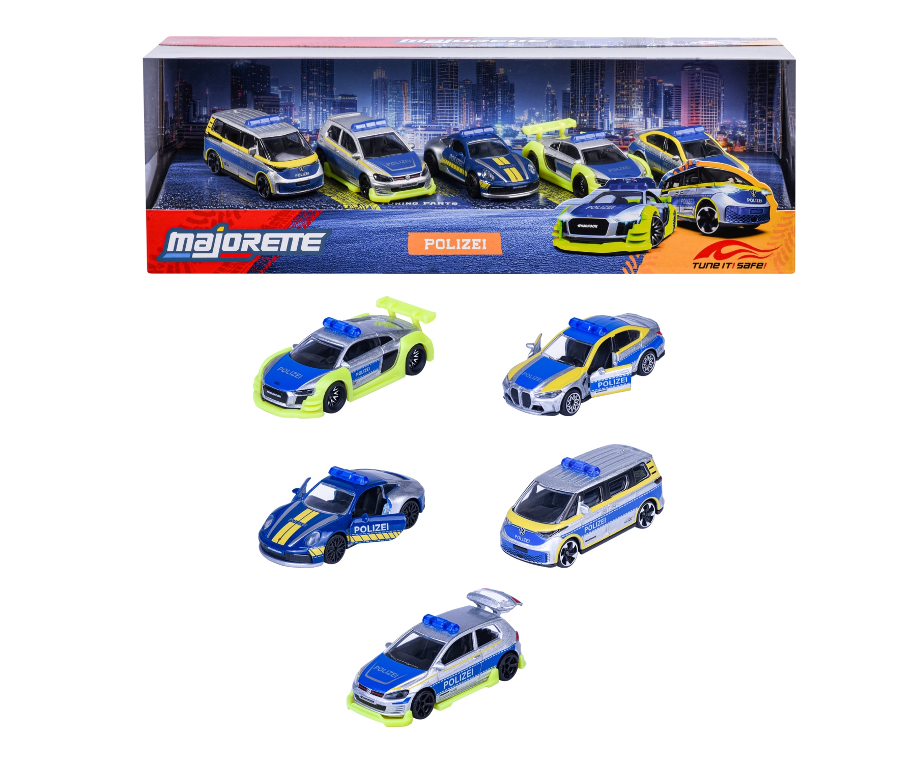 majORETTE Spielzeug-Auto »Tune it Safe«
