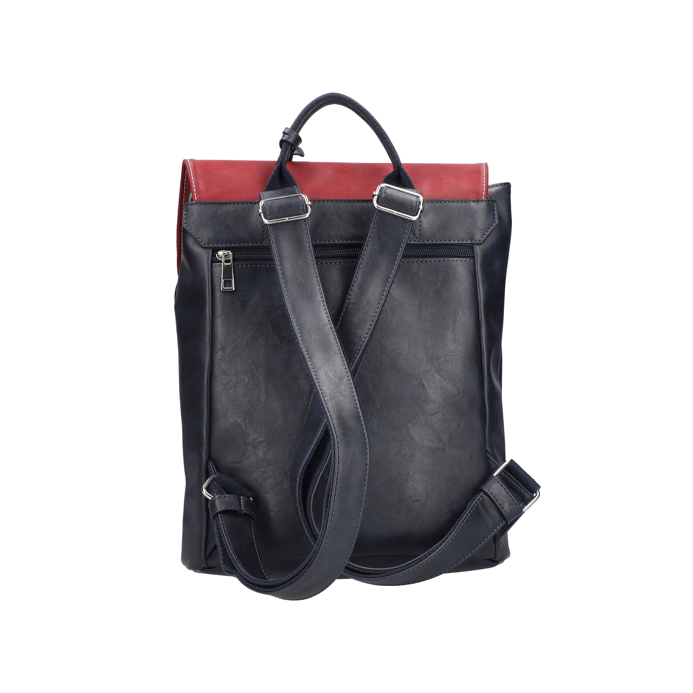 Rieker Cityrucksack, Freizeitrucksack, Shoppingrucksack mit bunten Akzenten