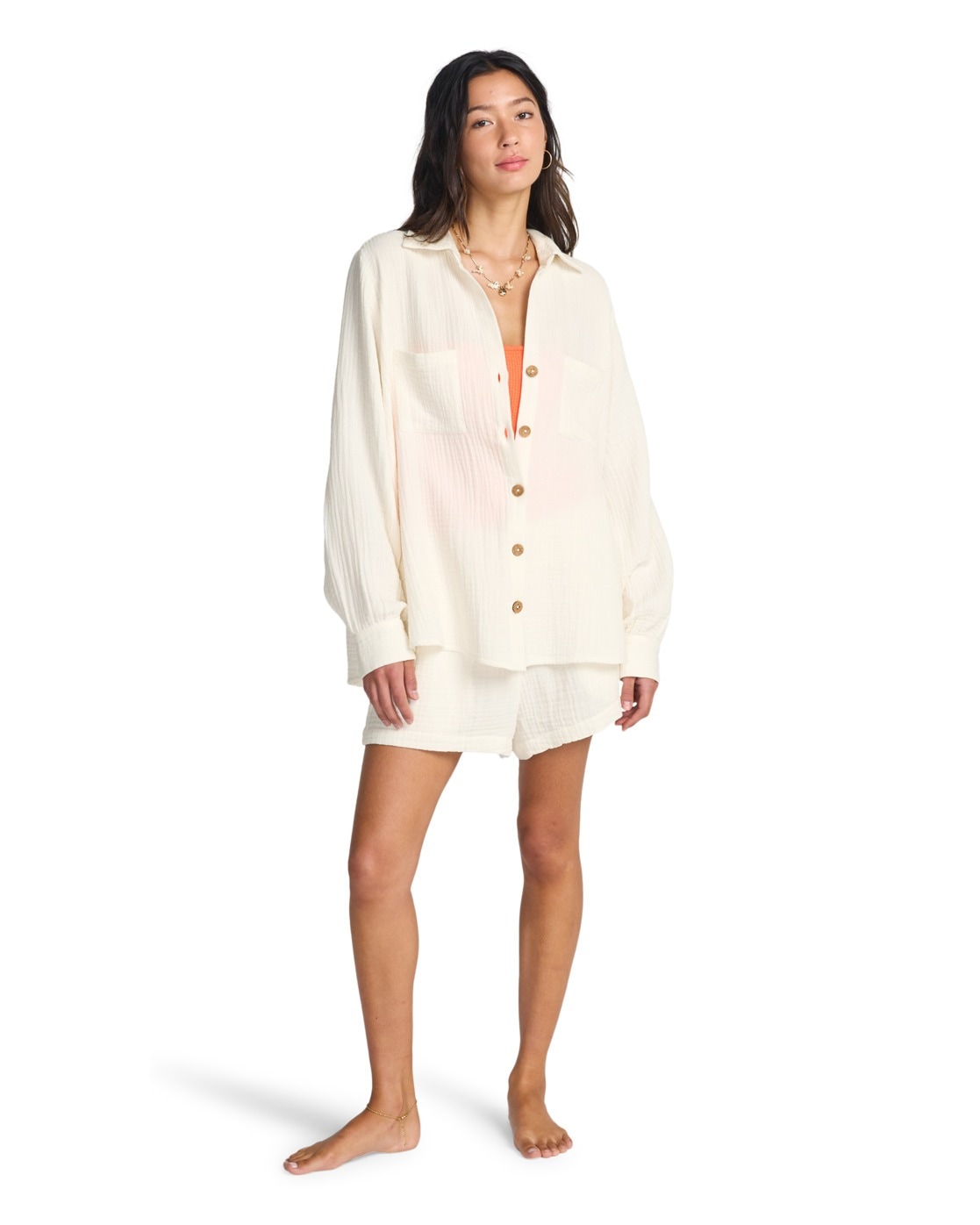 Billabong Kurzarmshirt »Swell Blouse«