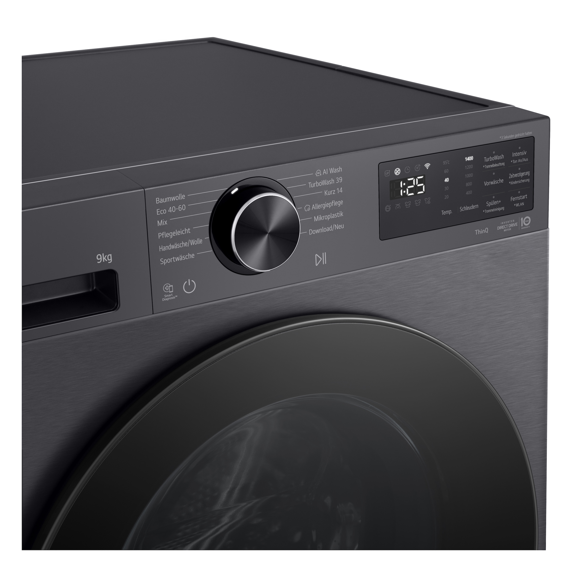 LG Waschmaschine Serie X7 »F4WX709YB« 9 kg 1400 U/min