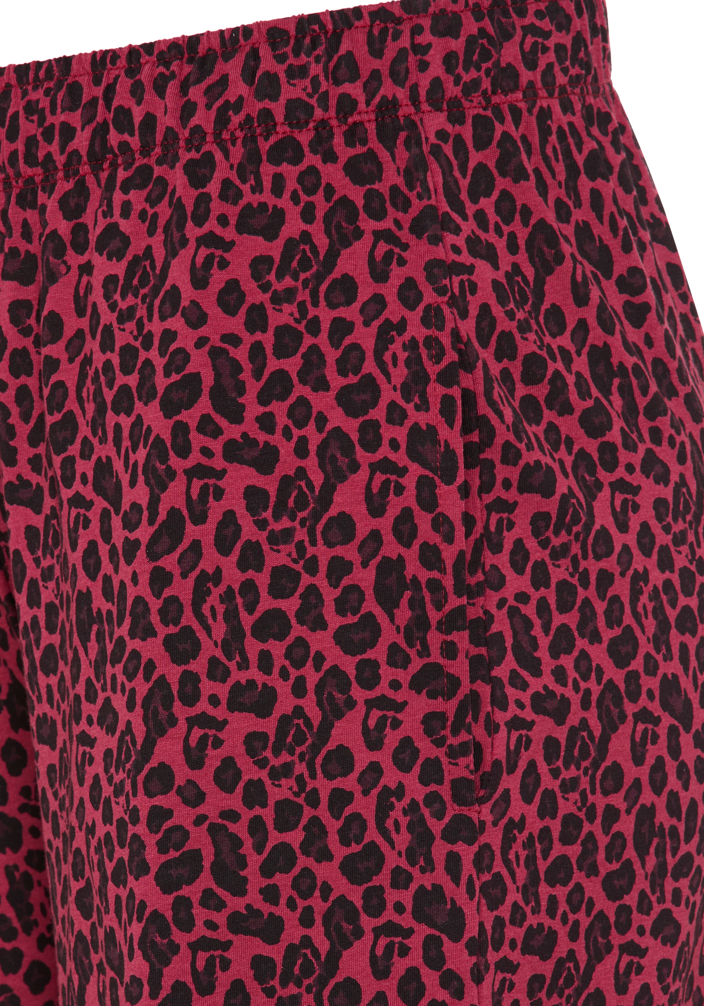 s.Oliver Pyjamahose  mit weitem Bein