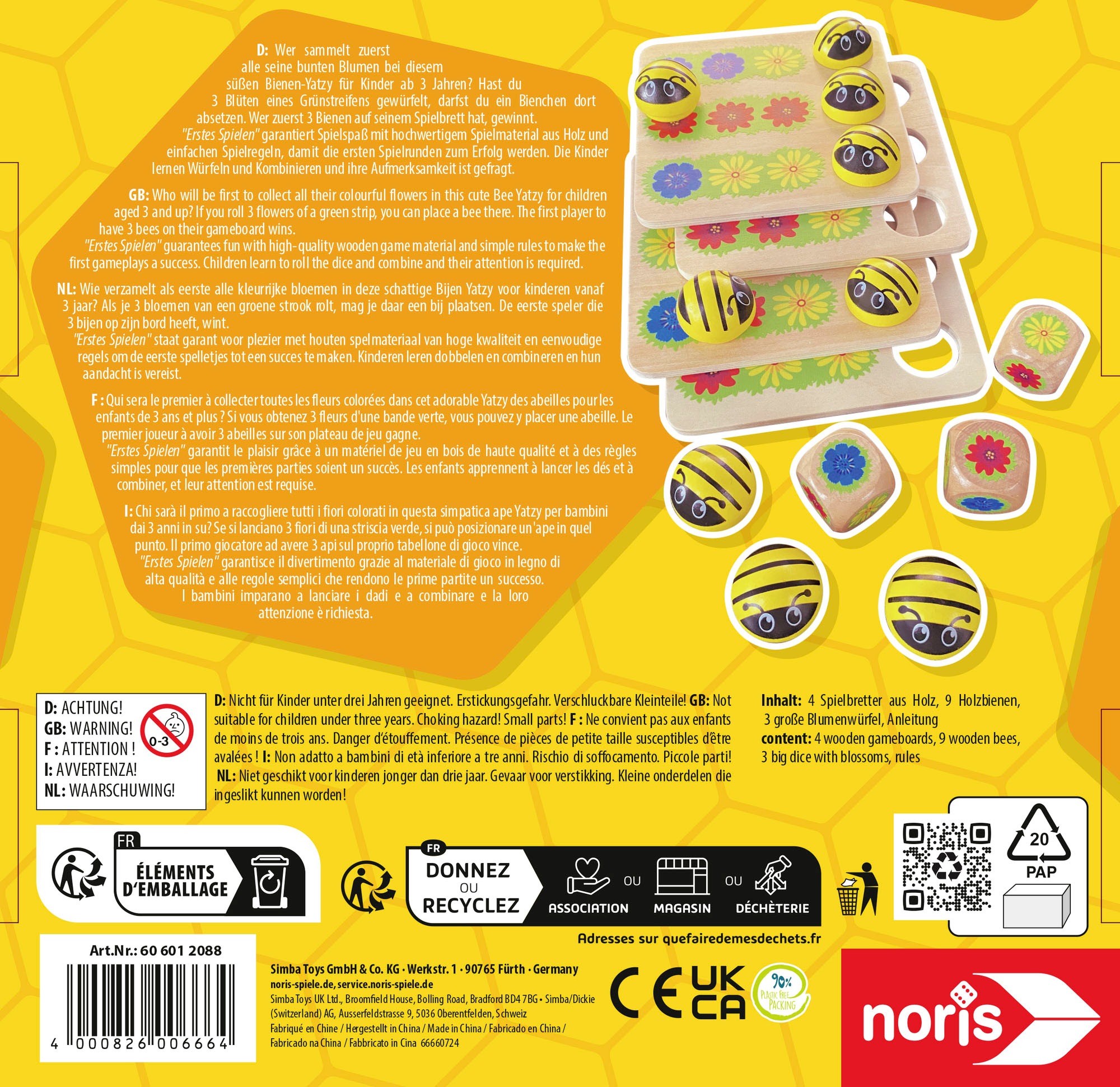 Noris Spiel »Bee Yatzy«