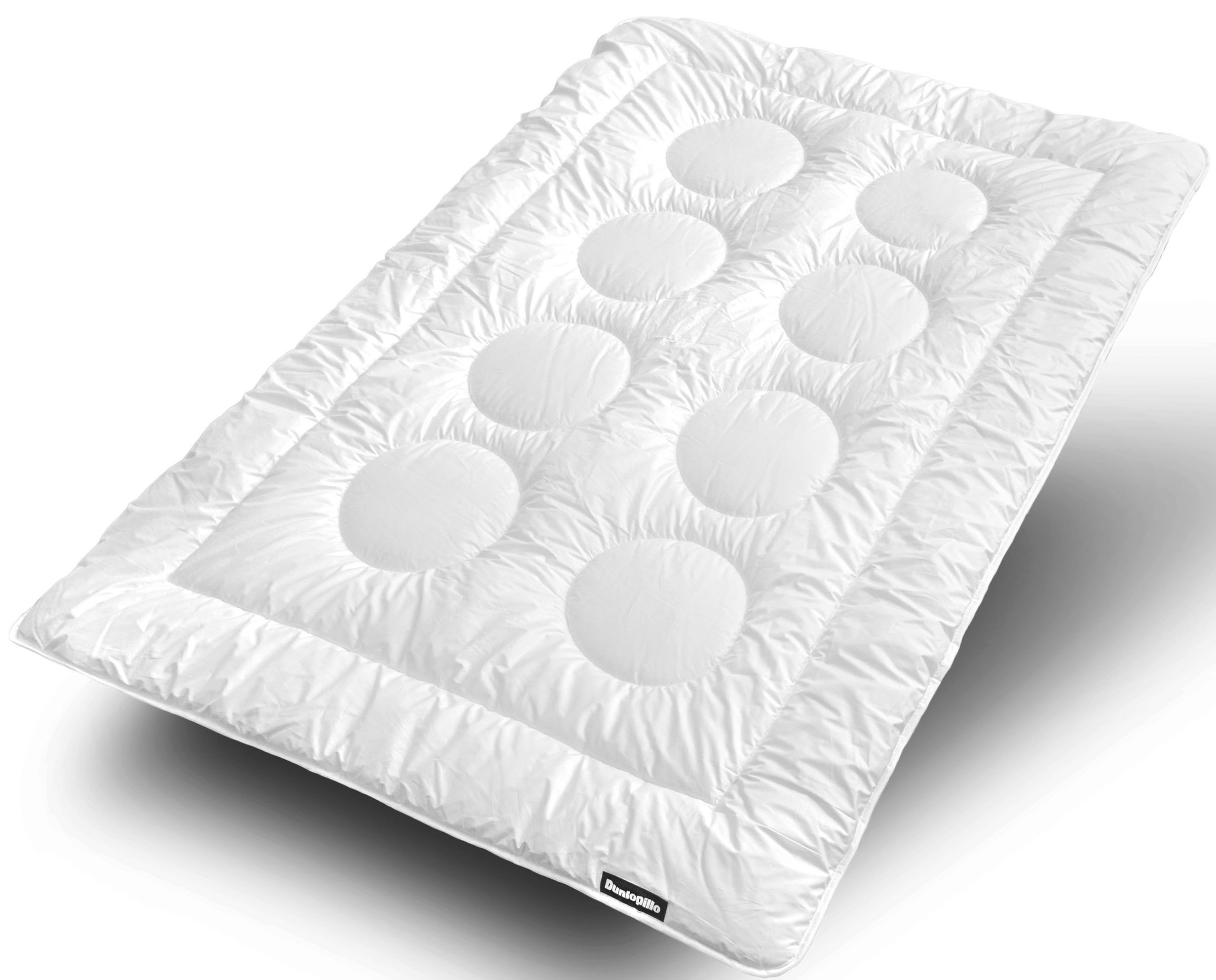 Dunlopillo Baumwollbettdecke "Fusion, Bettdecken für Sommer und Winter" warm Füllung Polyester 1 Stk. tlg. Bettdecke 135x200 cm, 155x220 cm, Dunlofill Helix-Micro-Faser, Decke